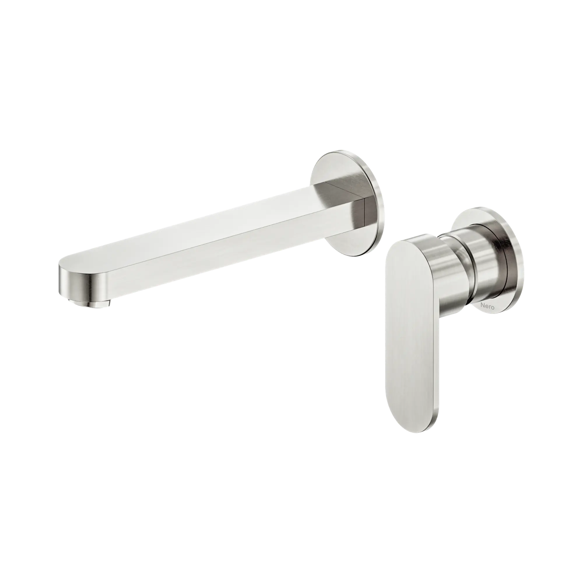 Ecco Wall Basin/Bath Mixer Separate Back Plate 60mm