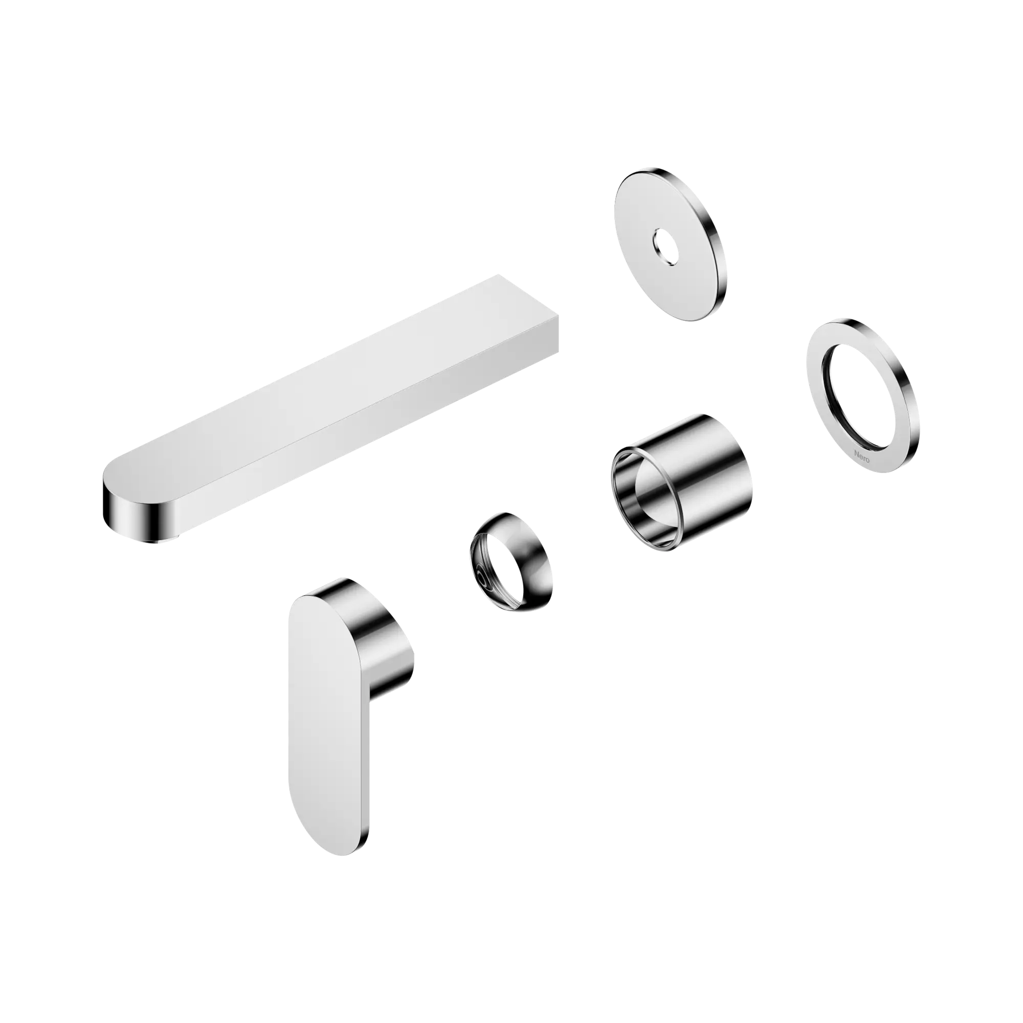 Ecco Wall Basin/Bath Mixer Separate Back Plate 60mm Trim Kits Only