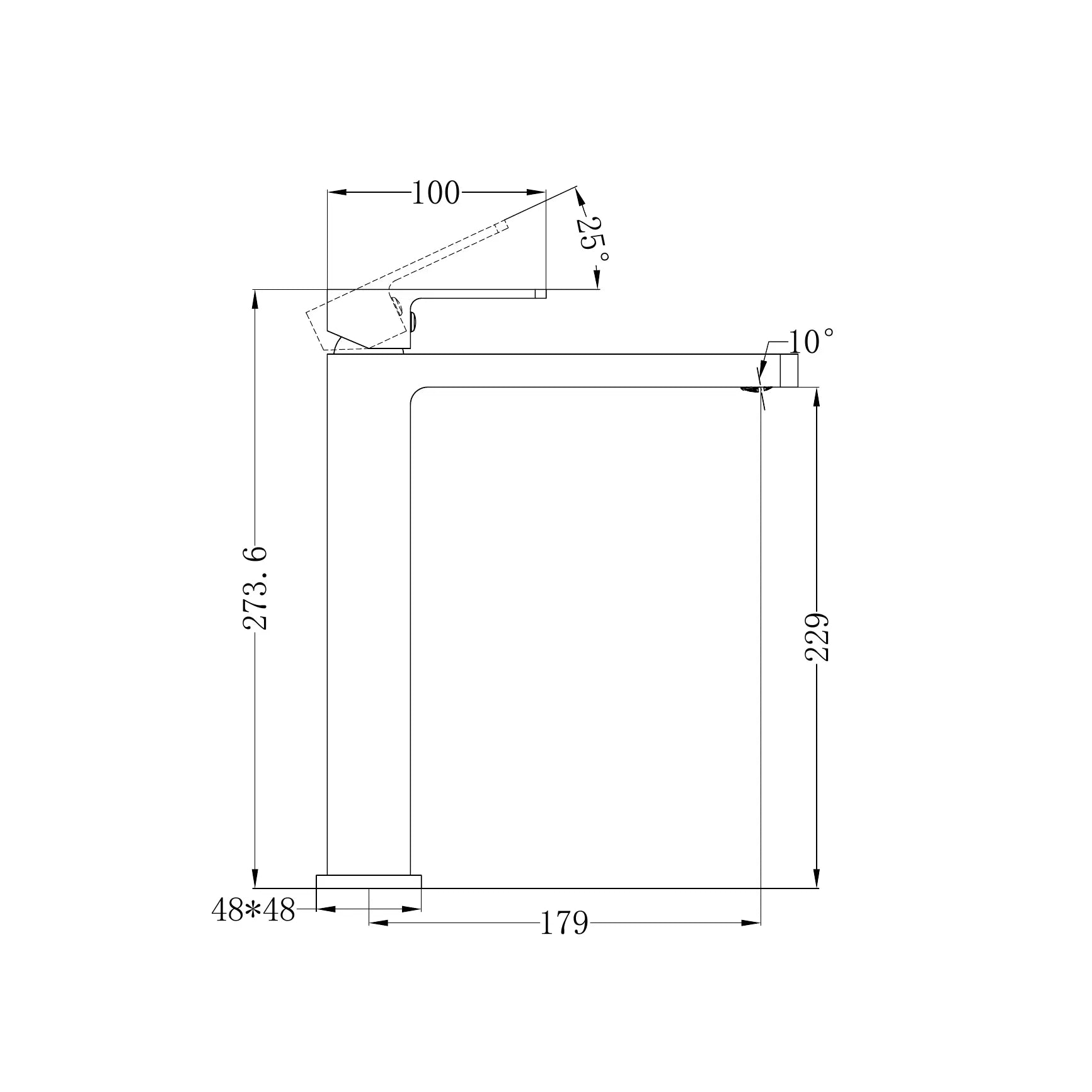 Celia Tall Basin Mixer