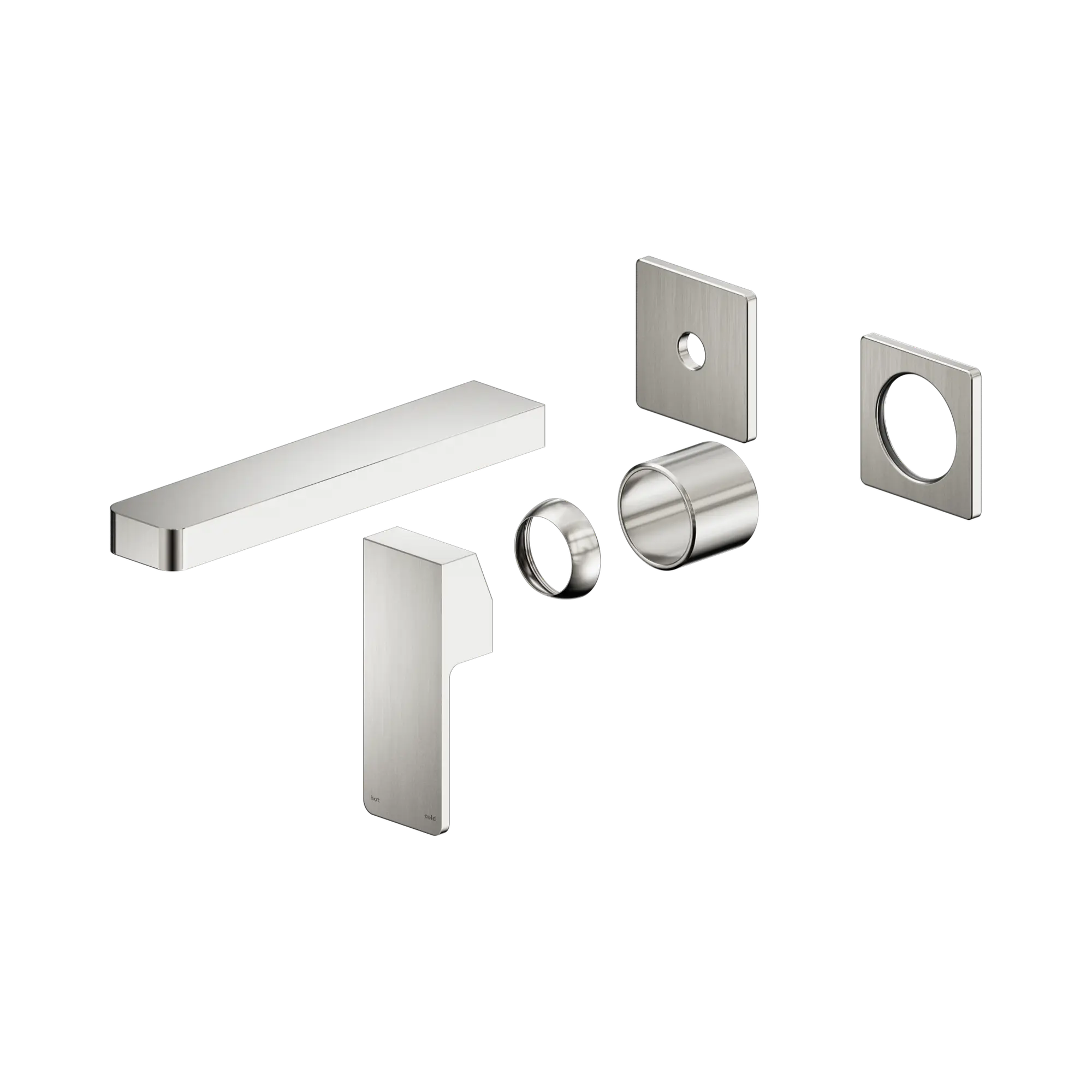 Celia Wall Basin/Bath Mixer Separate Back Plate Trim Kits Only