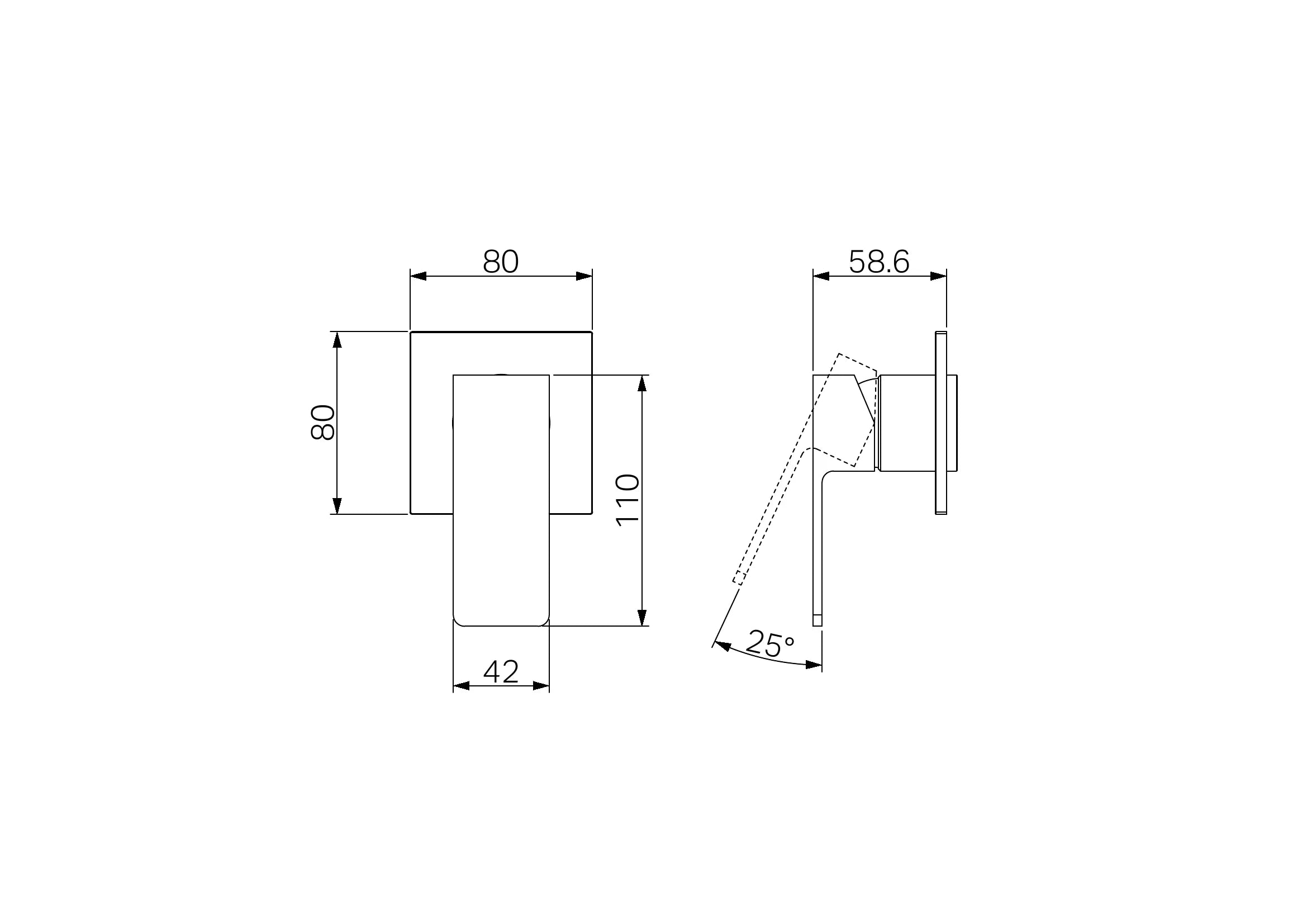 Celia Shower Mixer Trim Kits Only