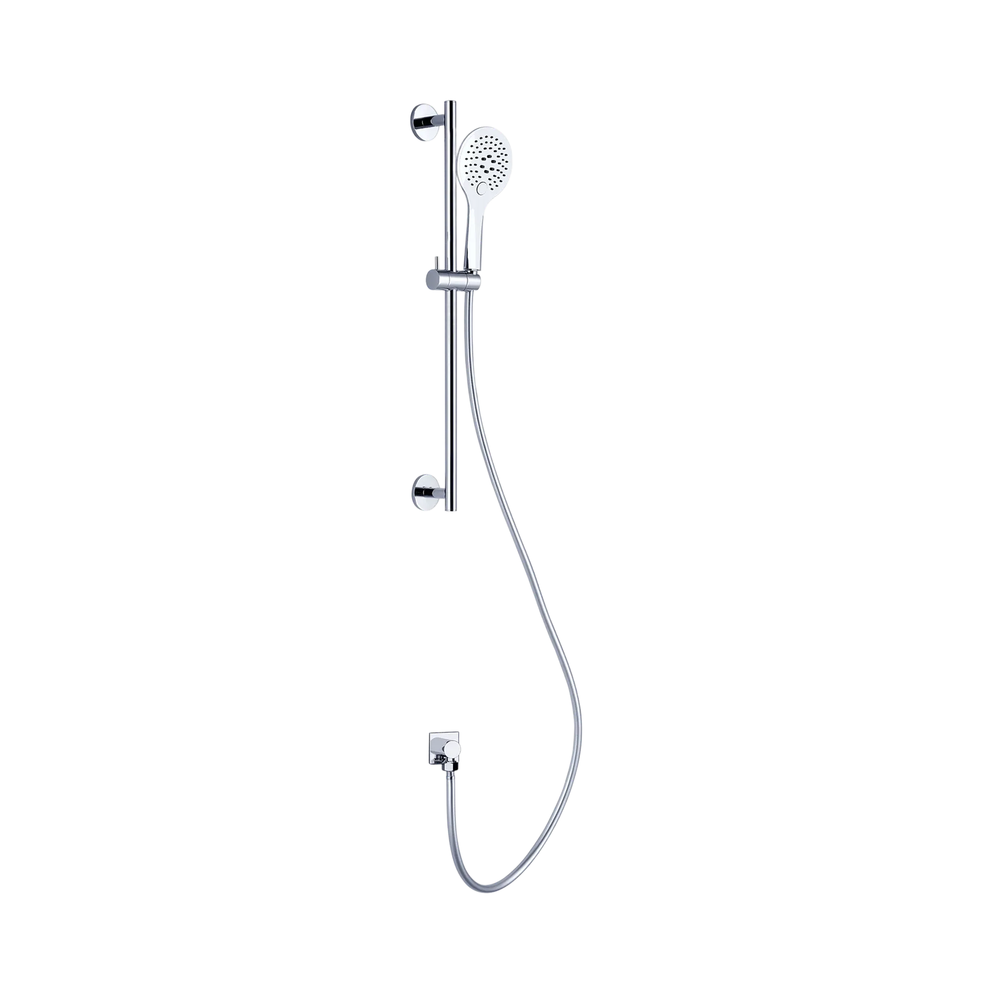 Dolce Rain Shower Rail With Push Button Shower