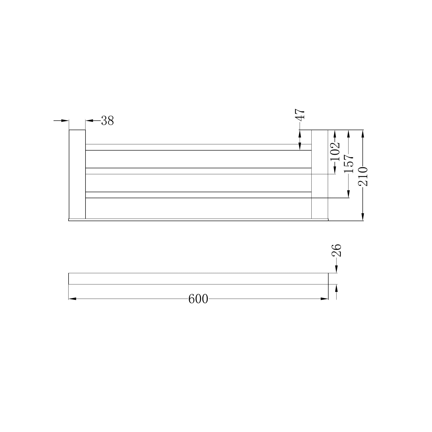 Celia Towel Rack