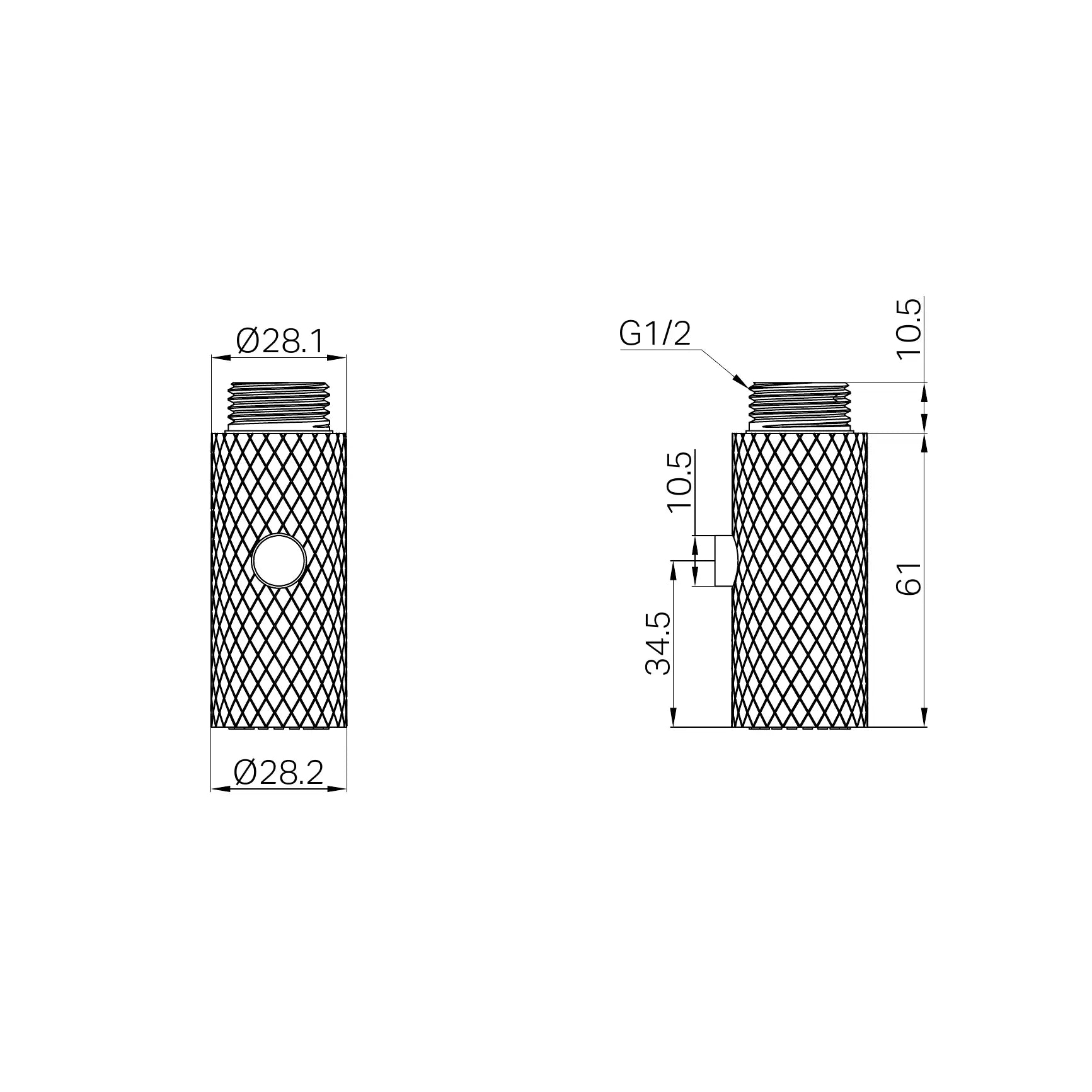 Opal Pull Out Mixer Nozzle