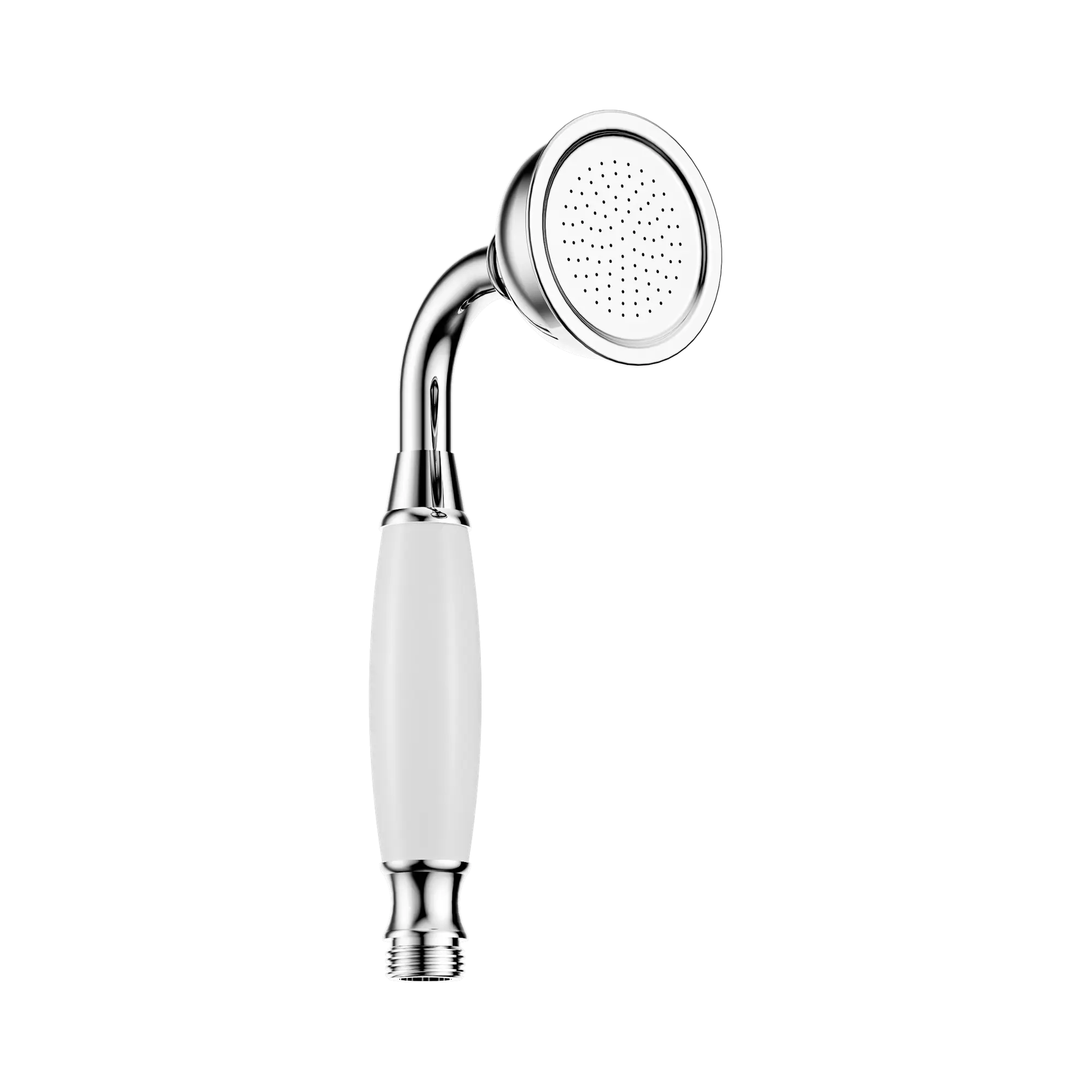 York Hand Shower with White Porcelain
