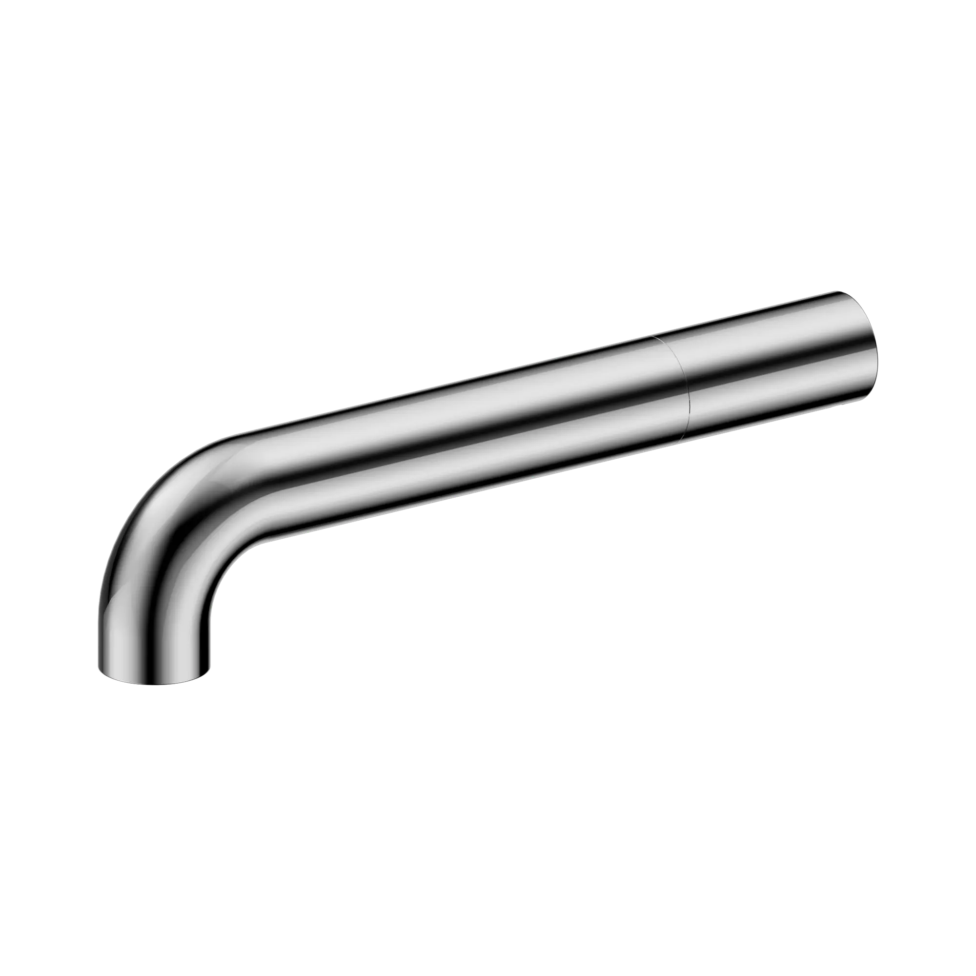 185mm Wall Basin Mixer Spout Push Fit Without Adaptor And Plate