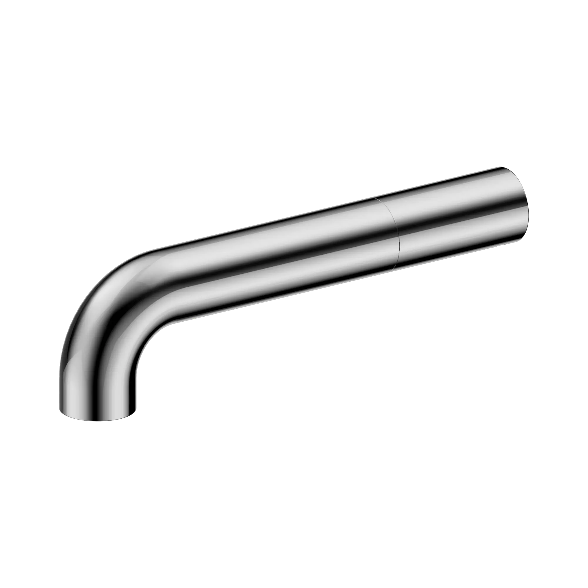 160mm Wall Basin Mixer Spout Push Fit Without Adaptor And Plate
