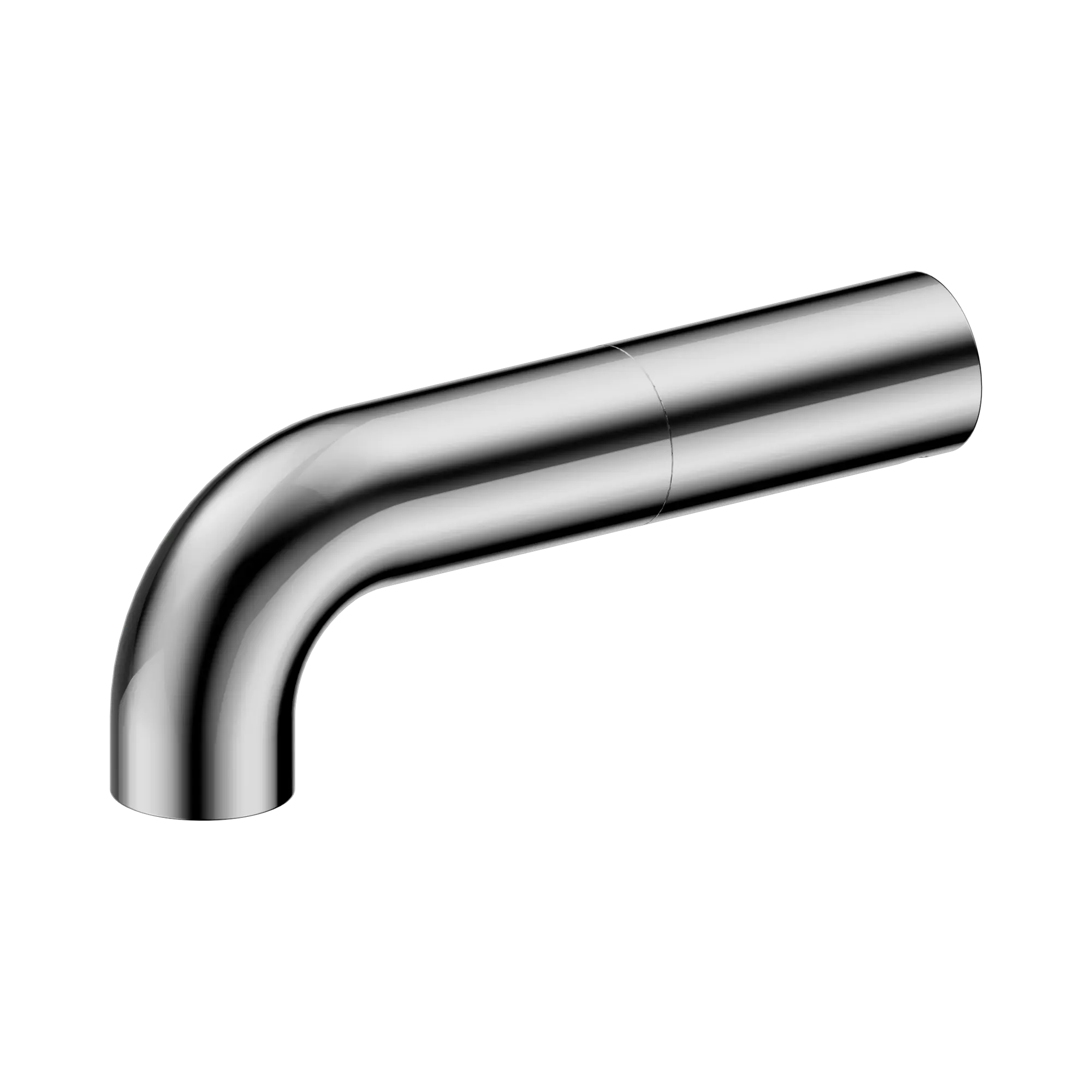 120mm Wall Basin Mixer Spout Push Fit Without Adaptor And Plate