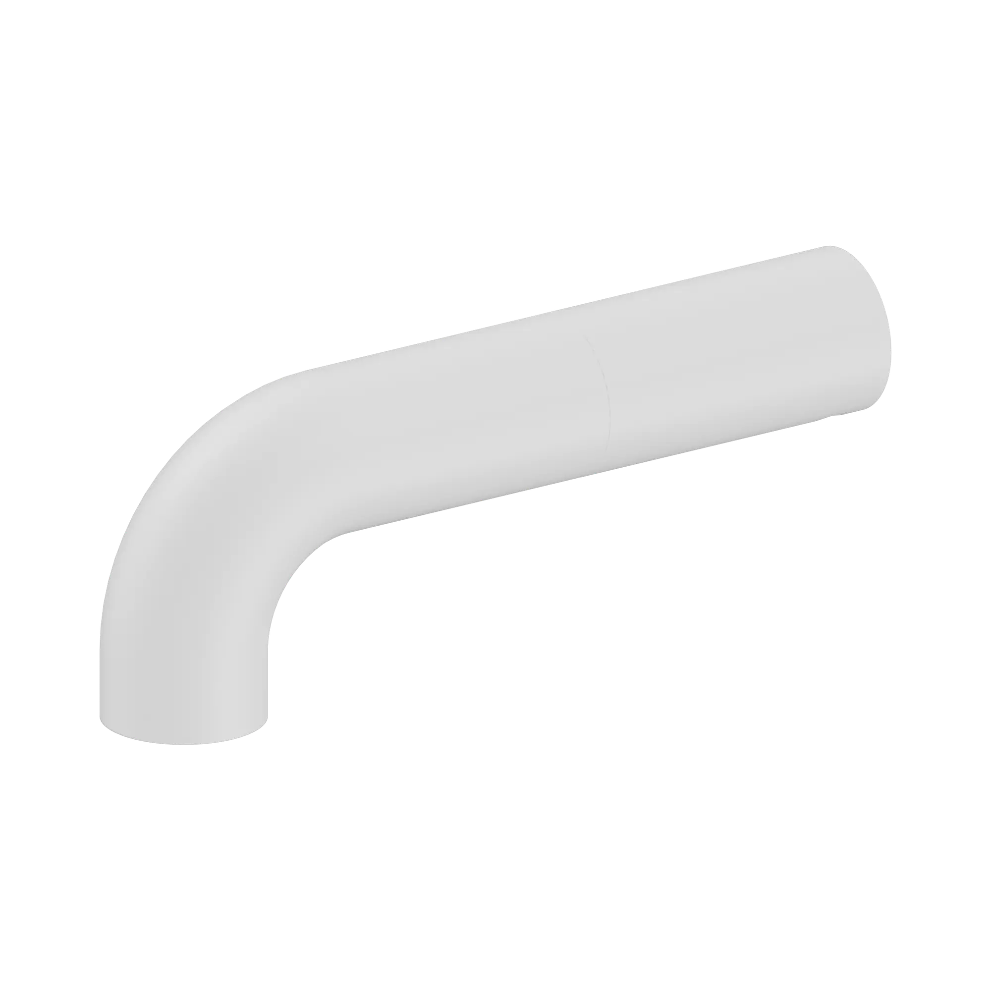 120mm Wall Basin Mixer Spout Push Fit Without Adaptor And Plate