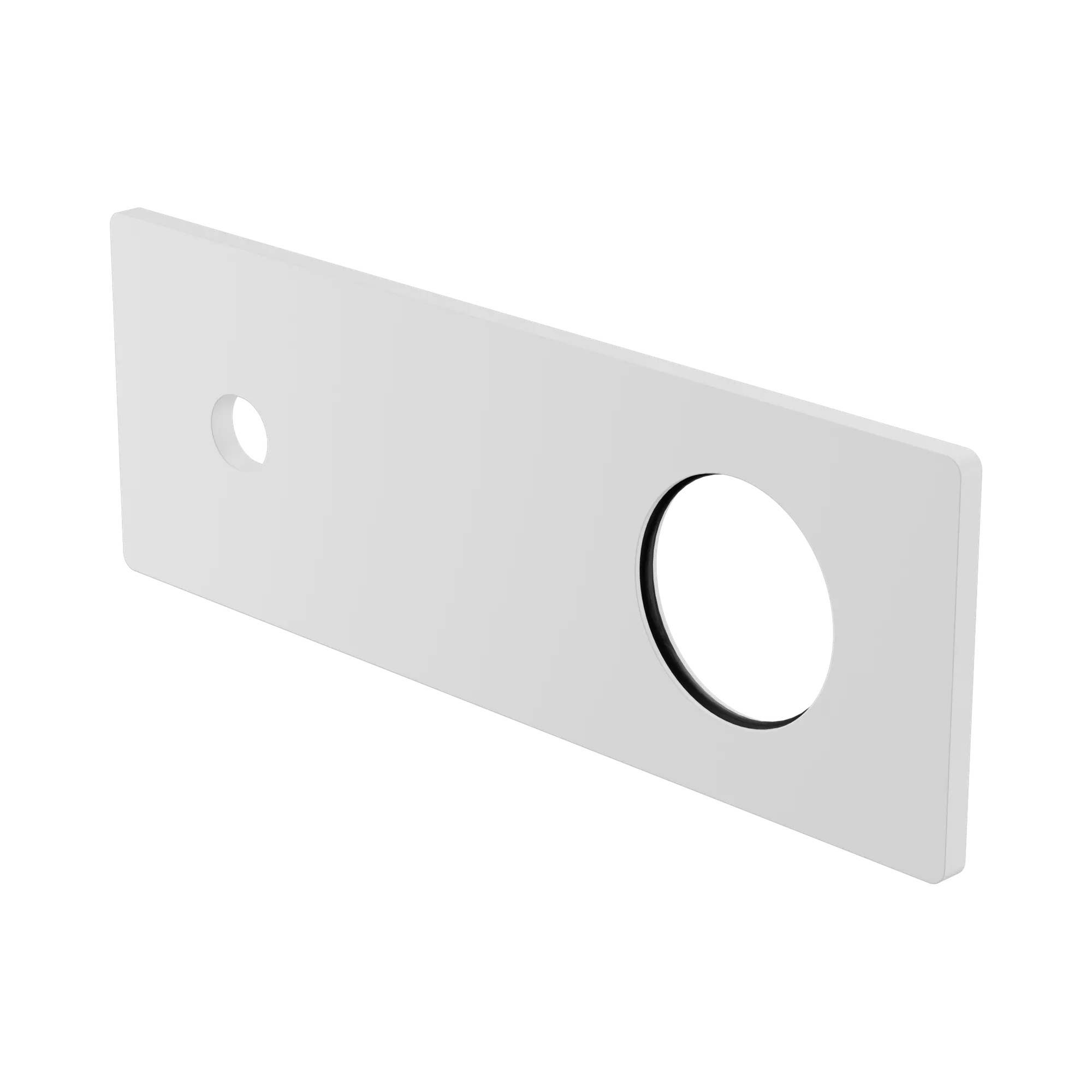 Rectangle Back Plate For Wall Basin Mixer