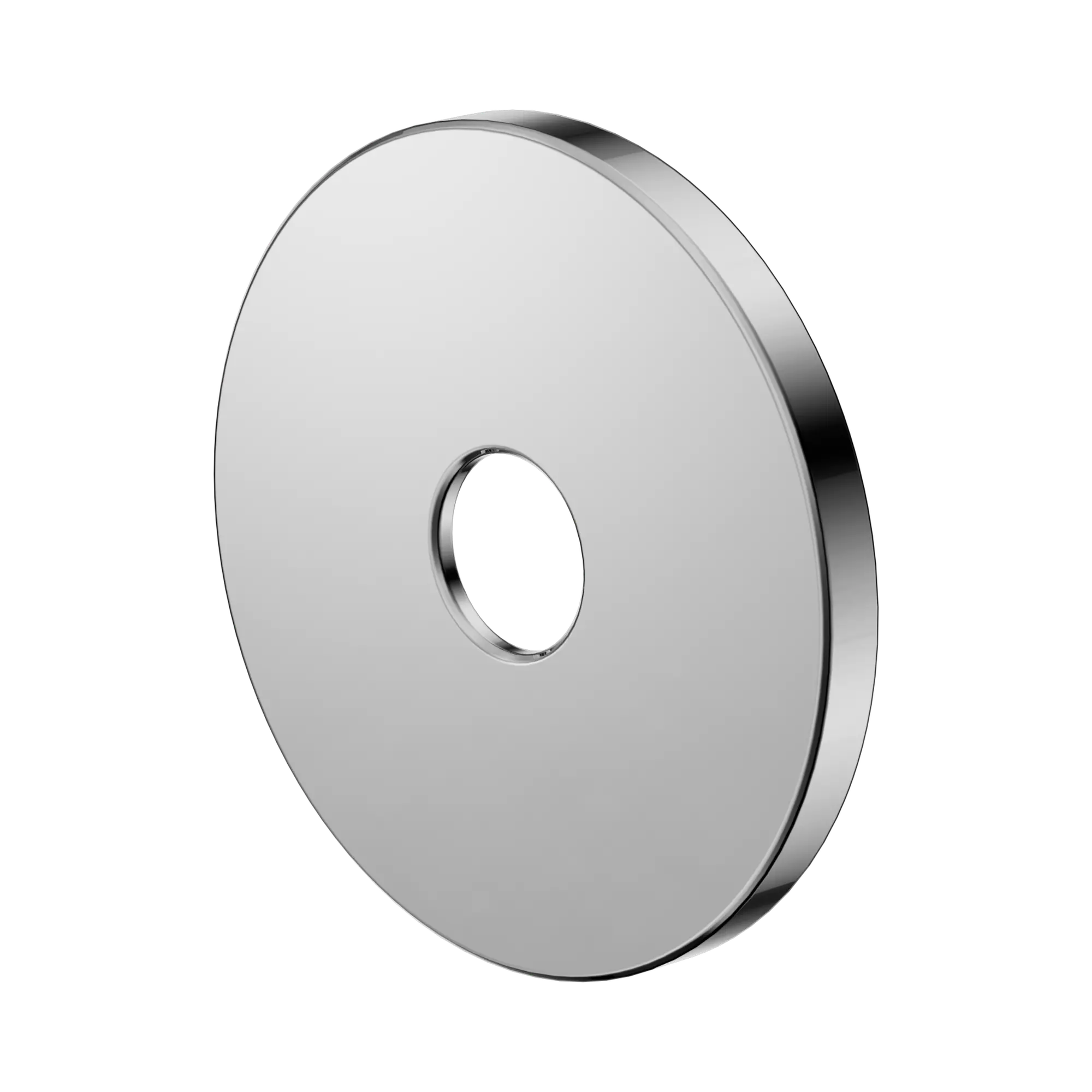 60mm Dia Round Back Plate For Wall Basin Mixer Spout