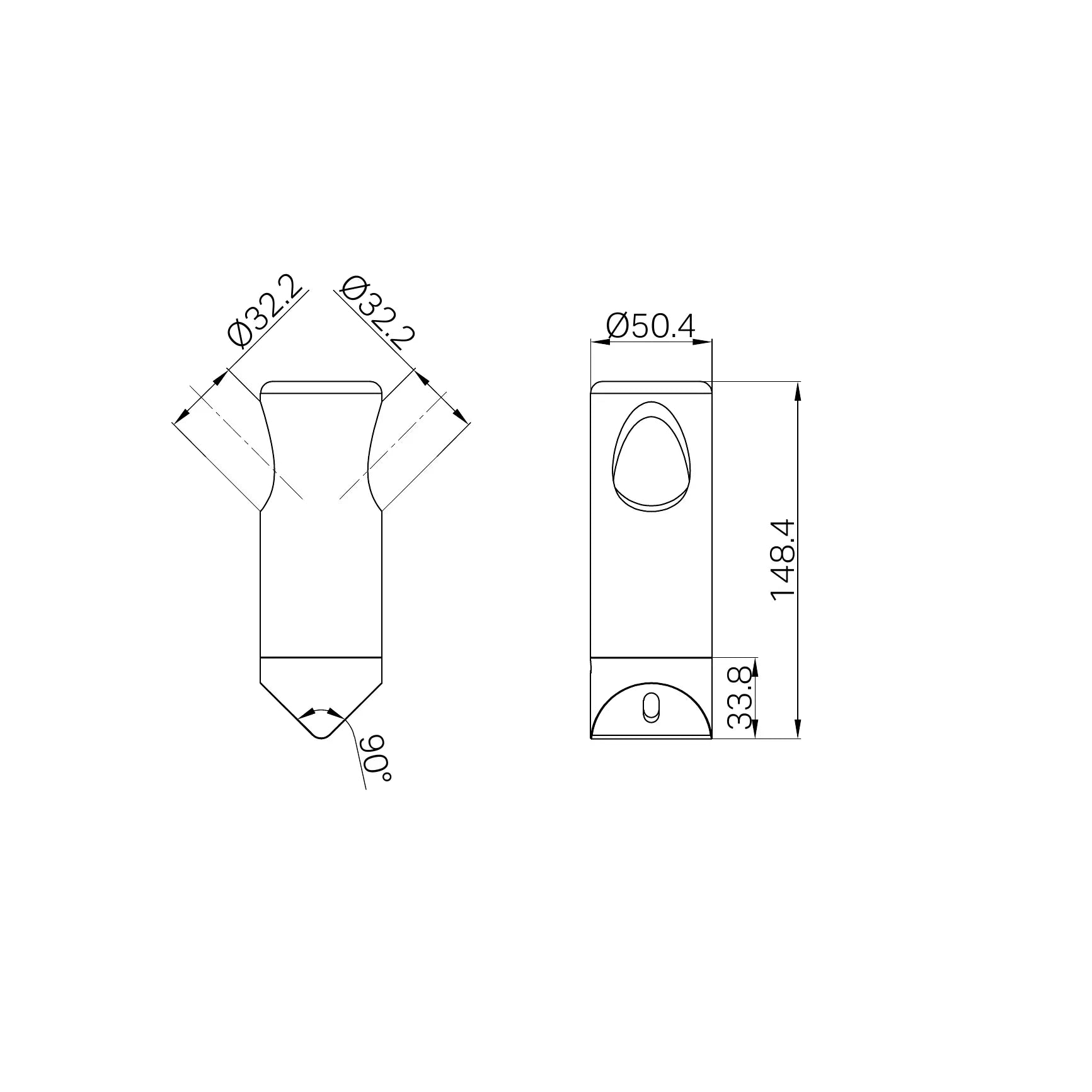 Mecca Care Make Your Own 32mm Corner Wrap Bracket