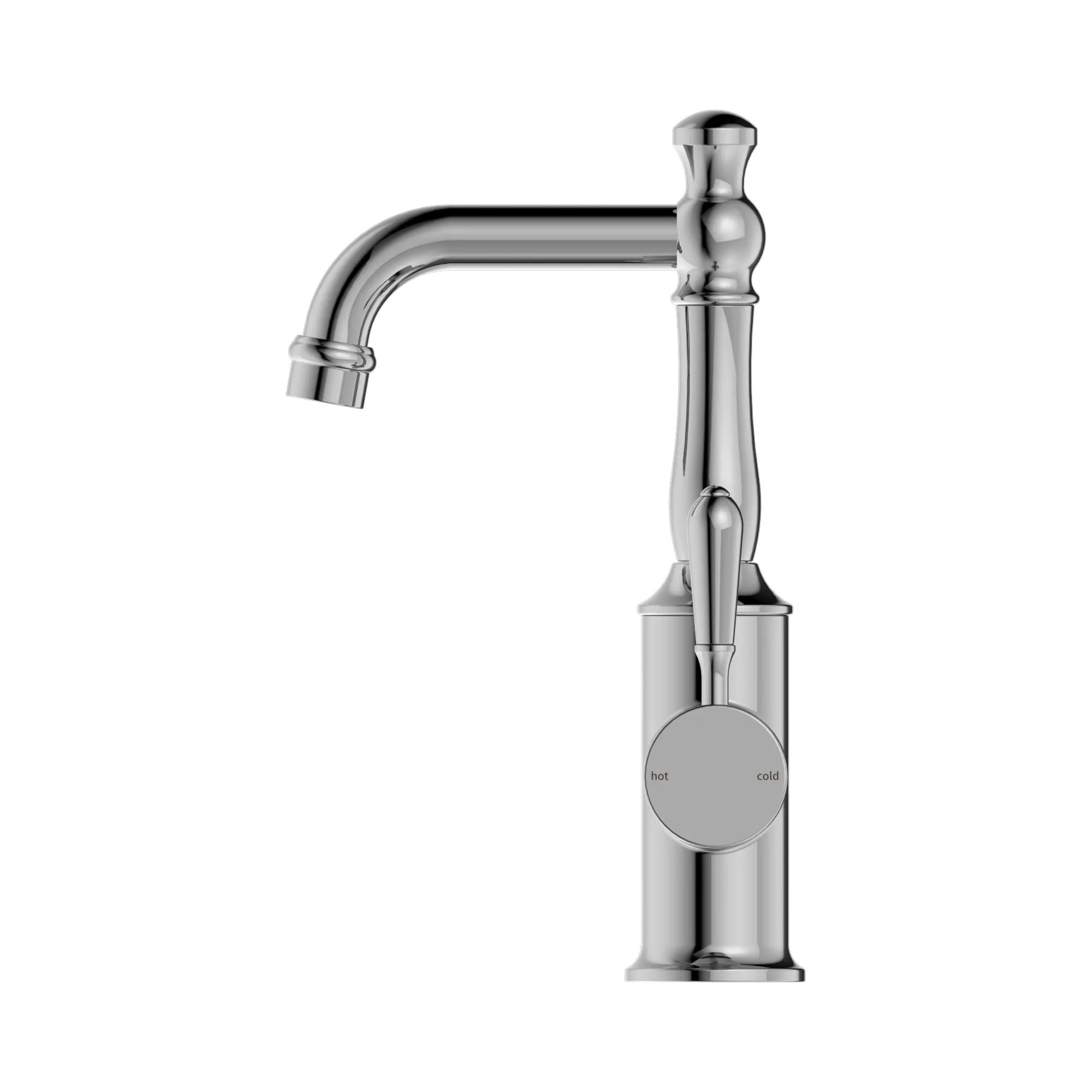 York Basin Mixer With Metal Lever