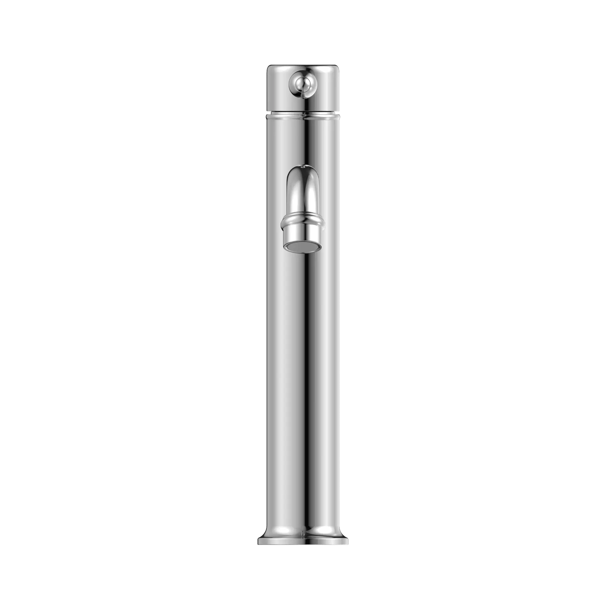 York Straight Tall Basin Mixer With Metal Lever