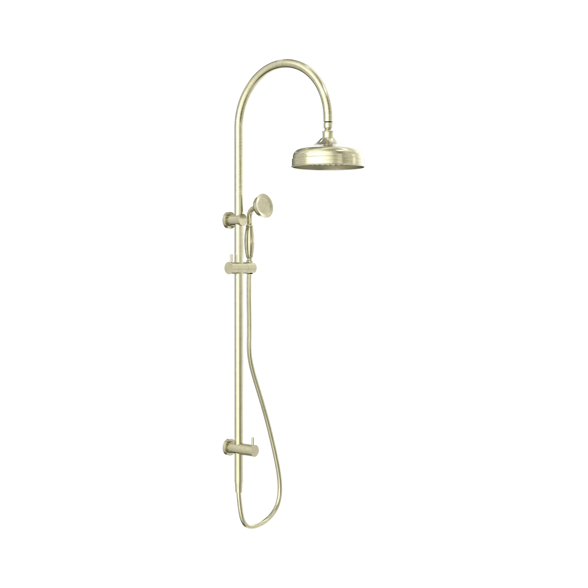 York Twin Shower With Metal Hand Shower