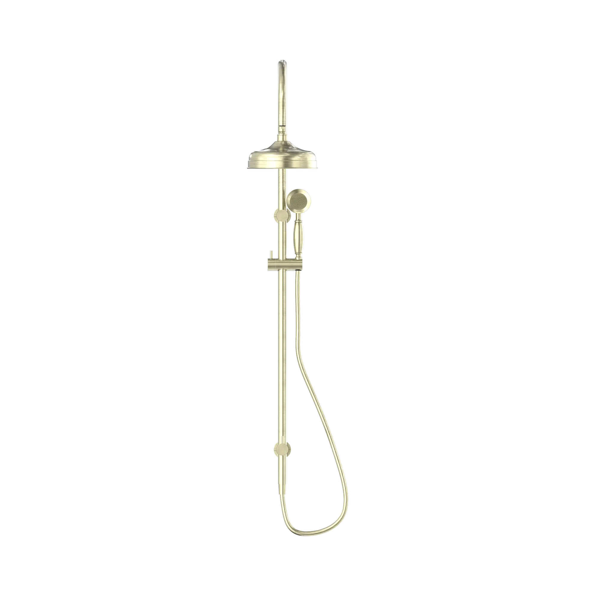 York Twin Shower With Metal Hand Shower