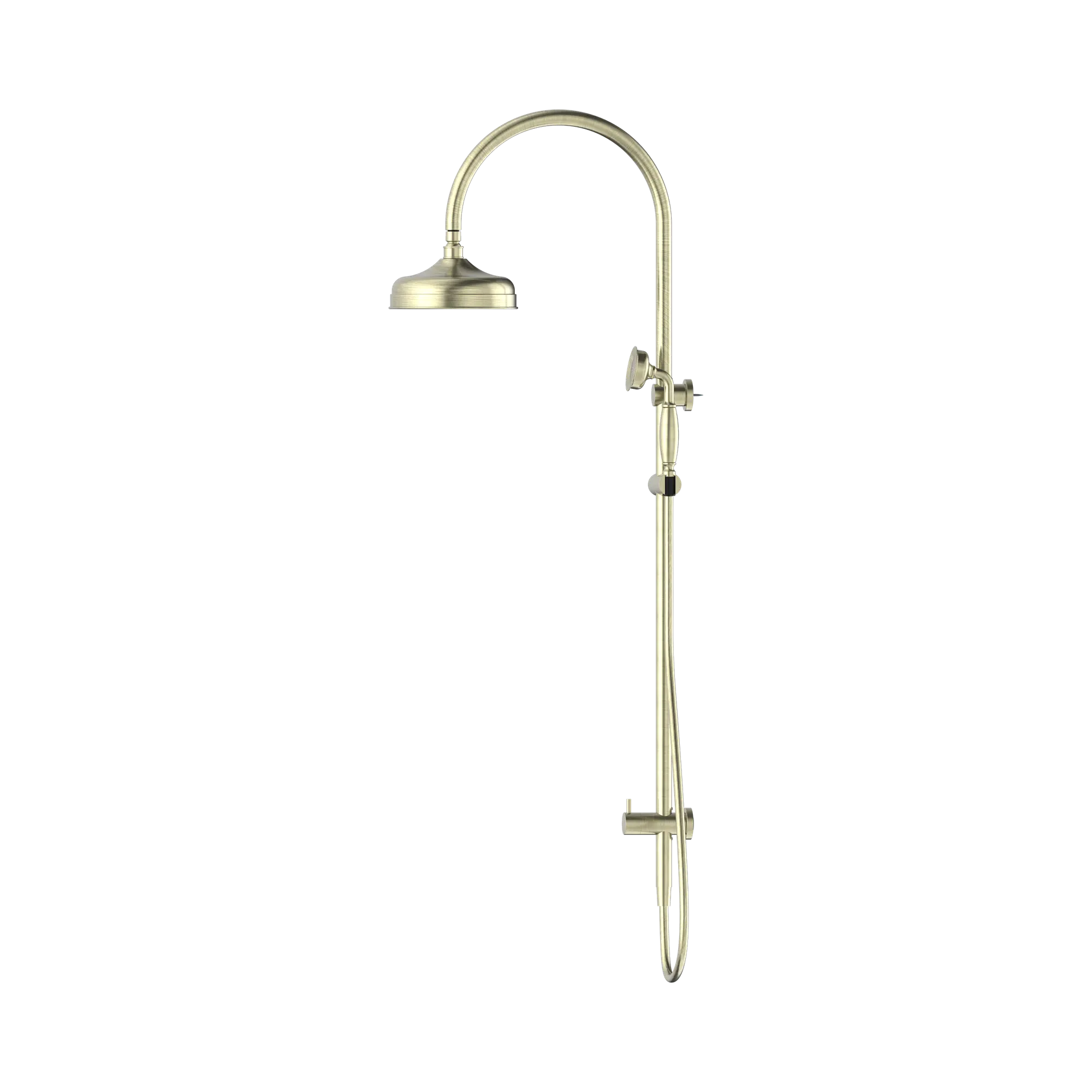 York Twin Shower With Metal Hand Shower