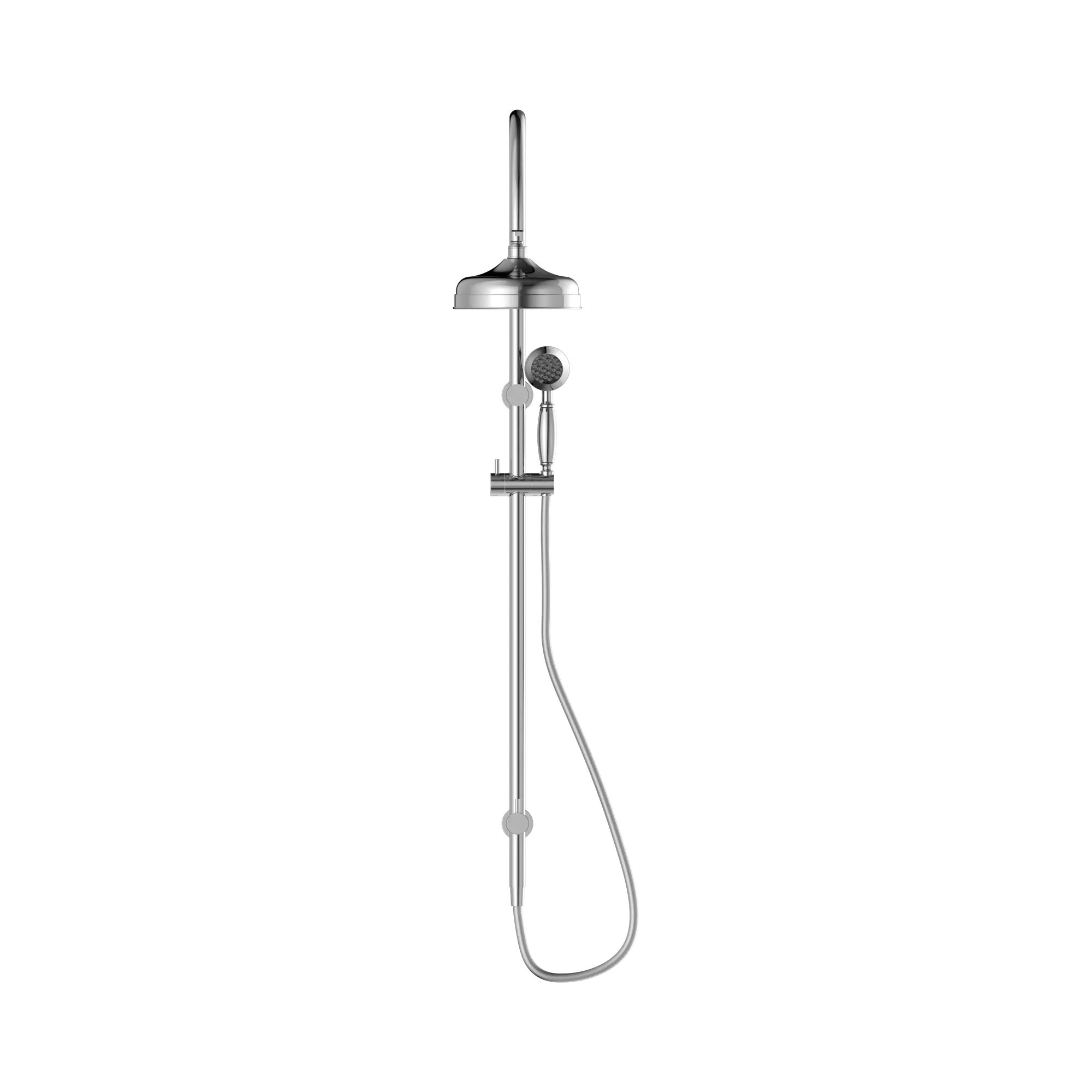 York Twin Shower With Metal Hand Shower