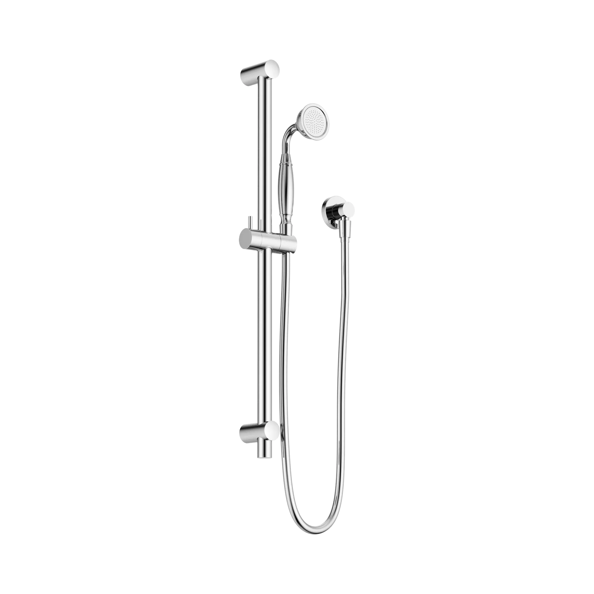 York Shower Rail With Metal Hand Shower