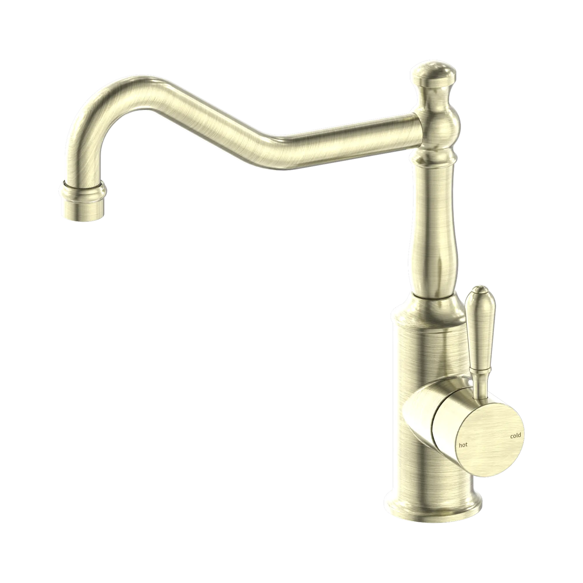 York Kitchen Mixer Hook Spout With Metal Lever