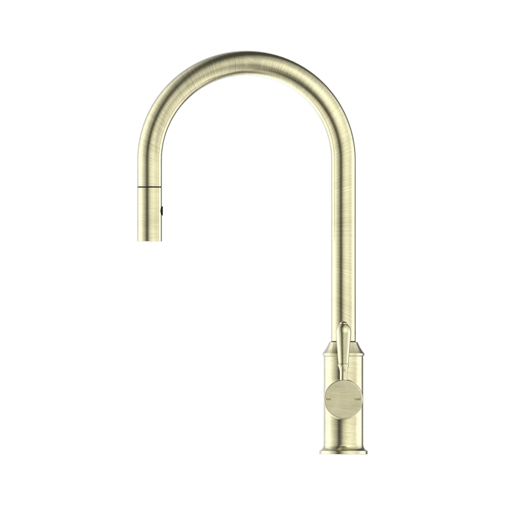 York Pull Out Sink Mixer With Vegie Spray Function With Metal Lever