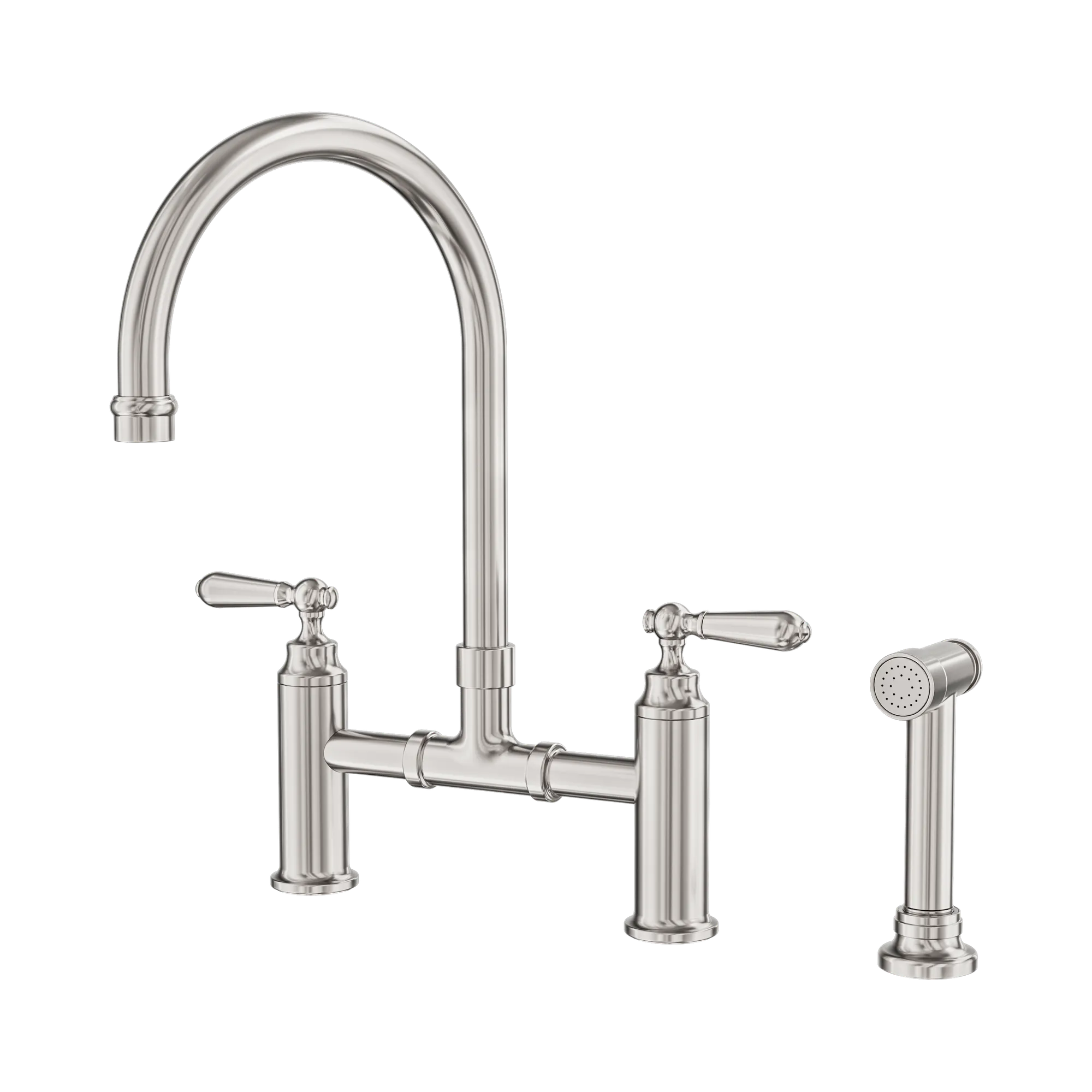 York Bridge Kitchen Set With Hand Spray