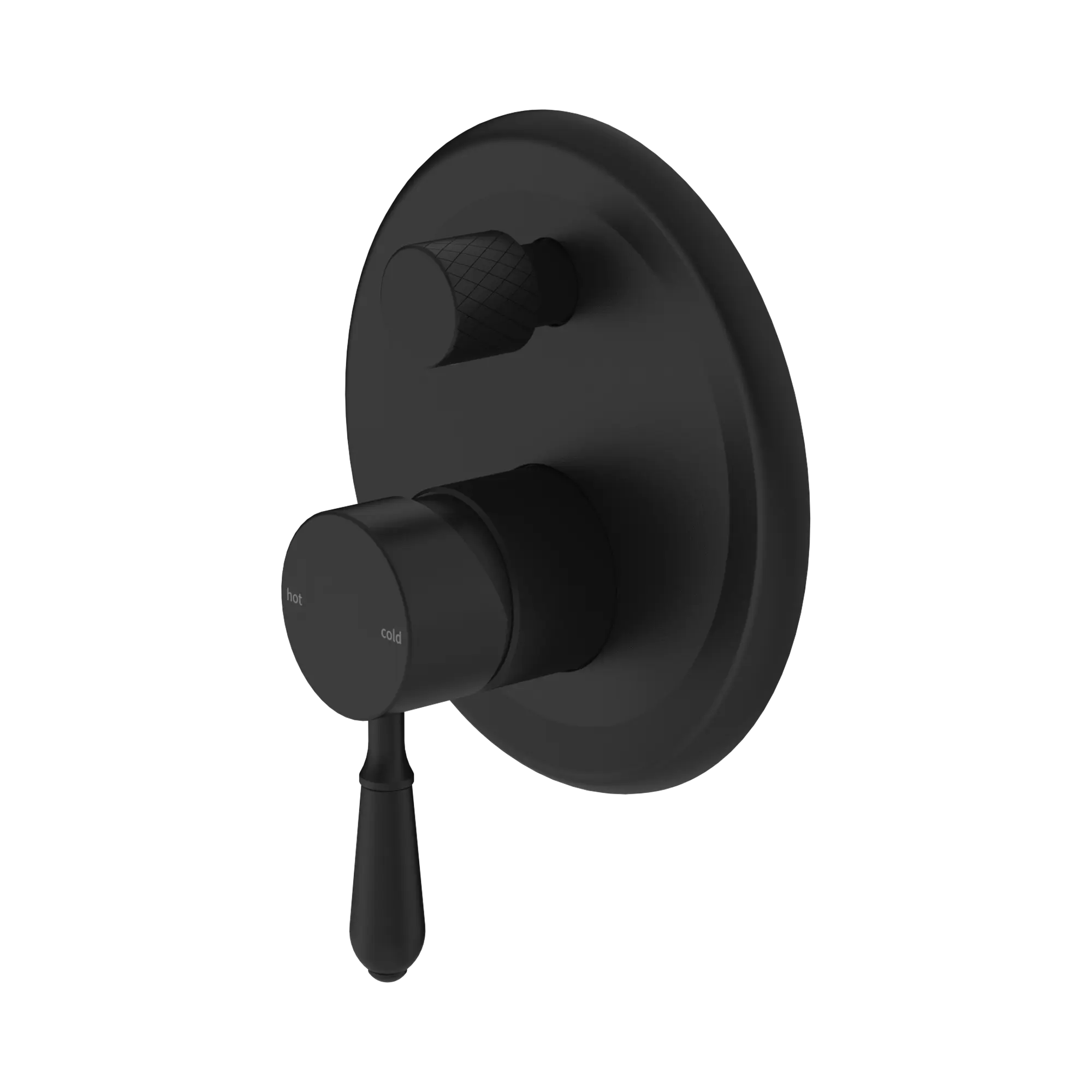 York Shower Mixer With Diverter With Metal Lever
