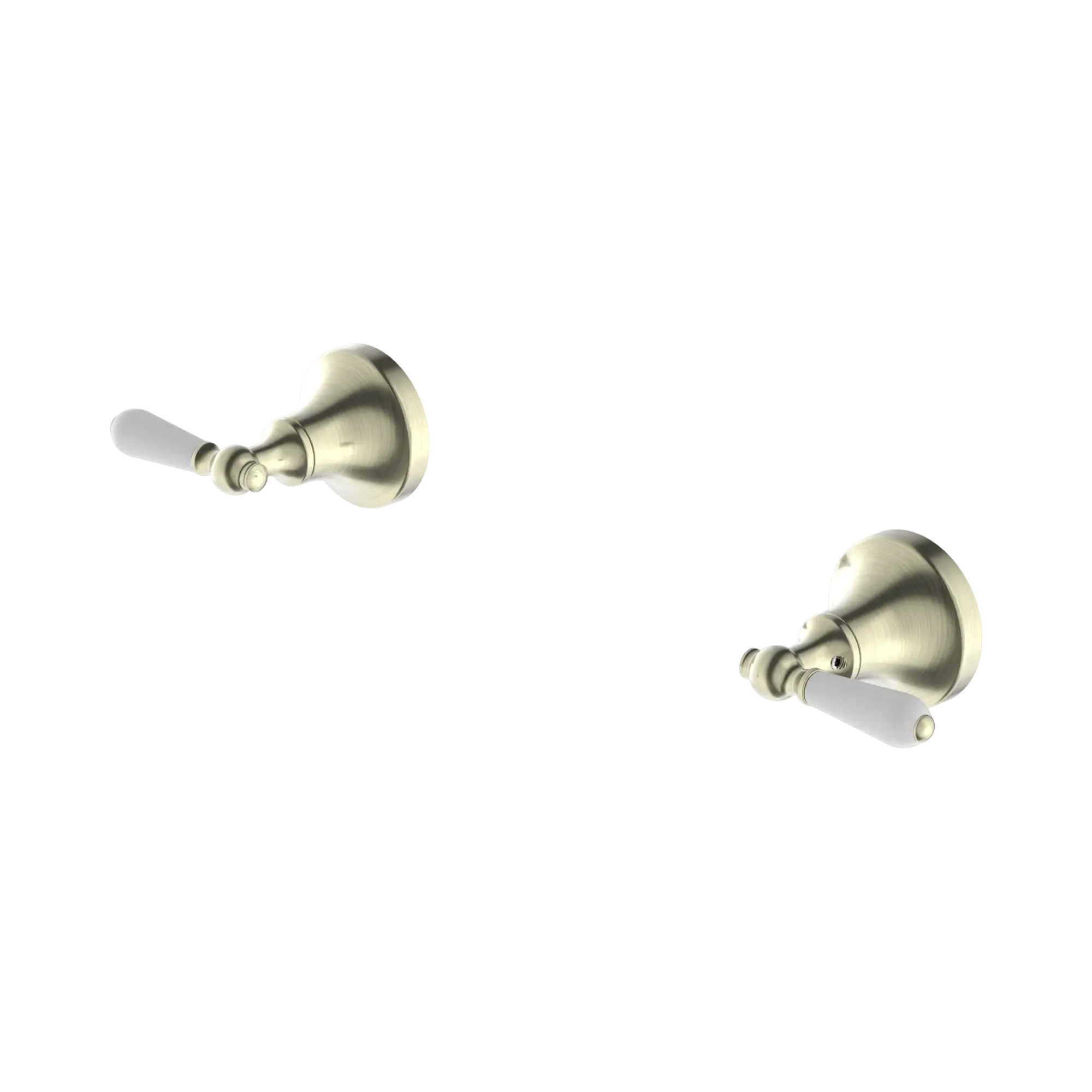 York Wall Top Assemblies With White Porcelain Lever