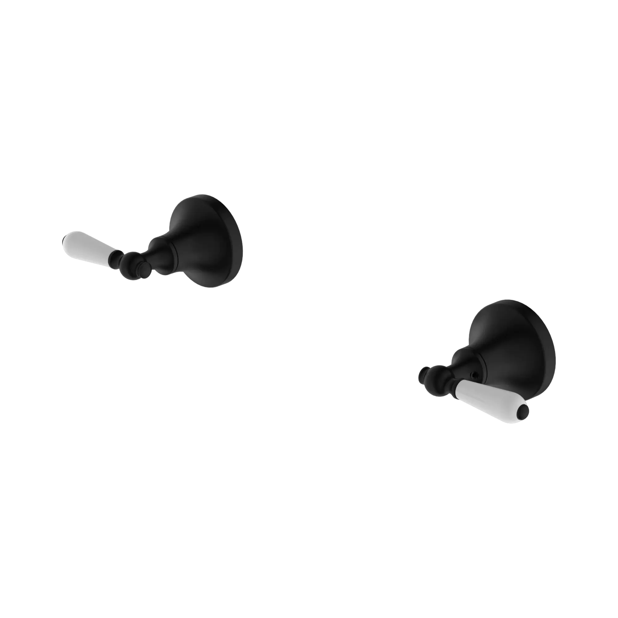 York Wall Top Assemblies With White Porcelain Lever