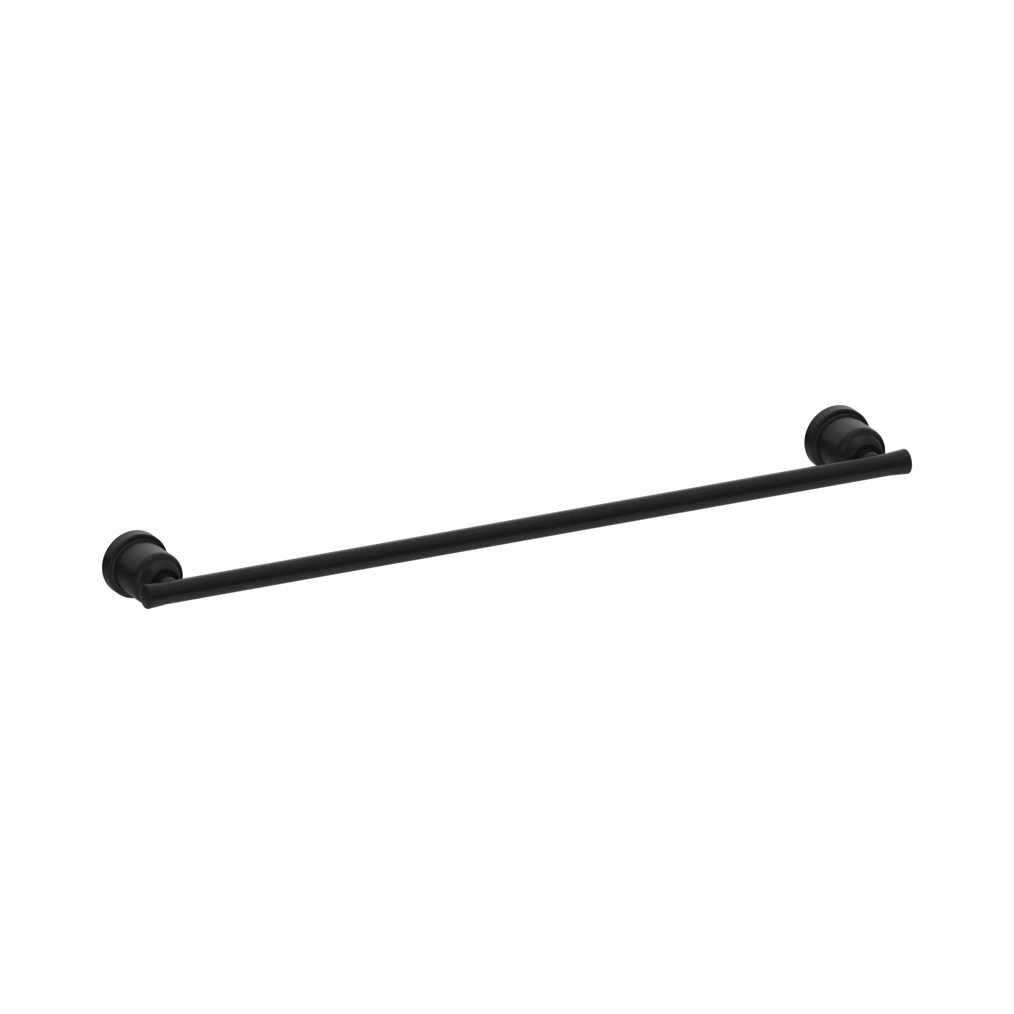 York Single Towel Rail 600mm