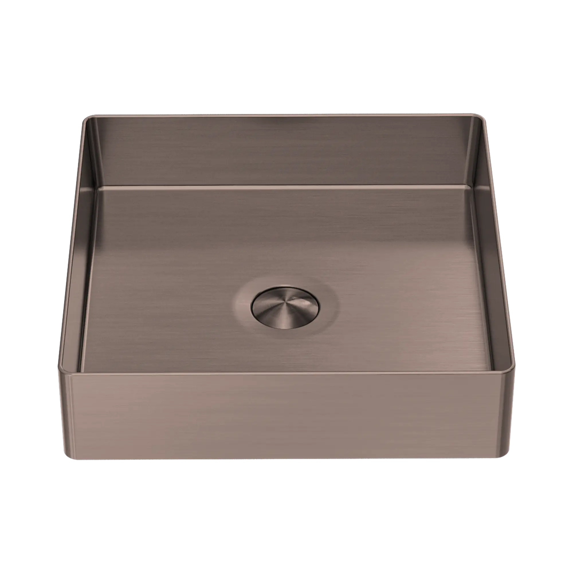 Opal Square 400mm Stainless Steel Basin