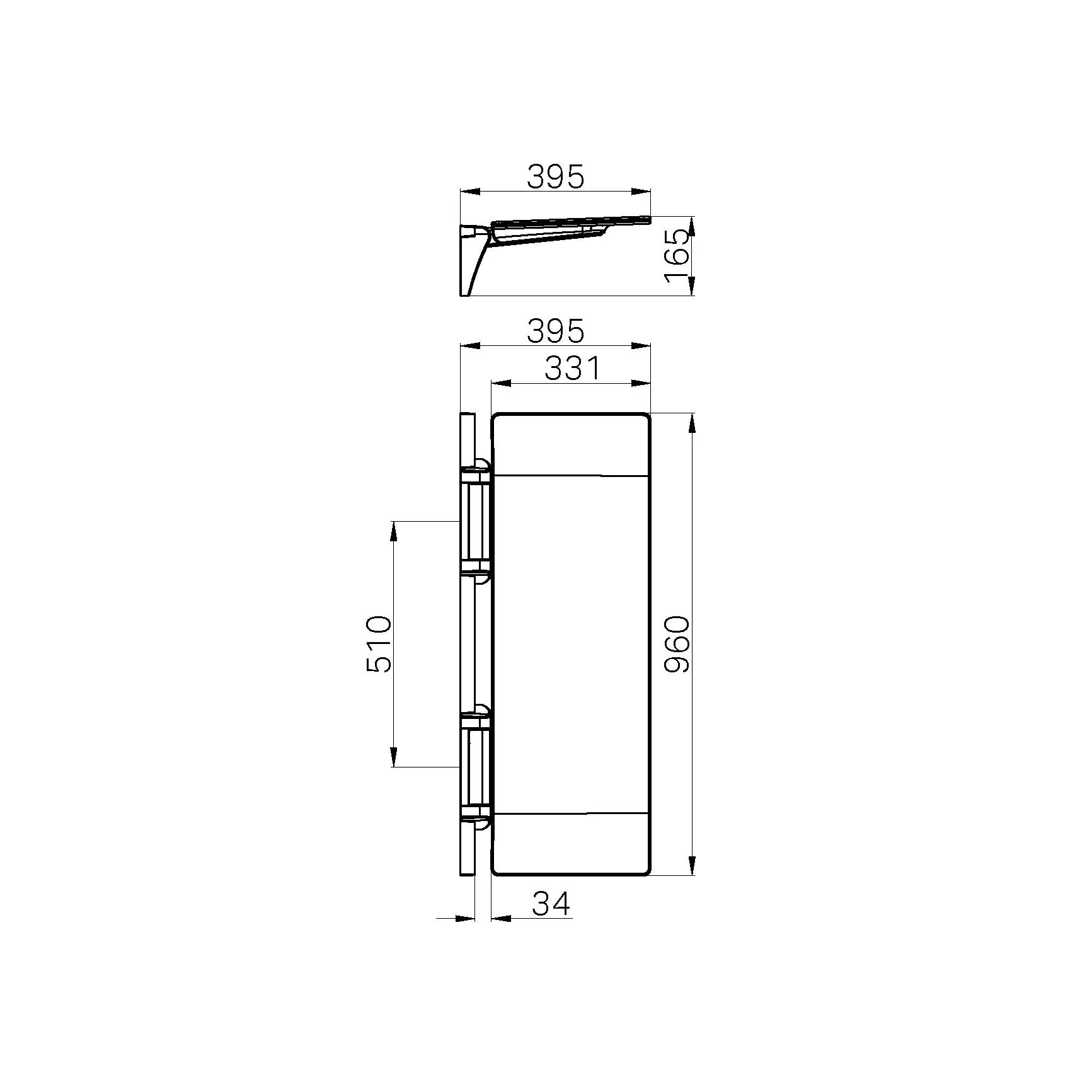 Mecca Care Shower Seat 960X330mm