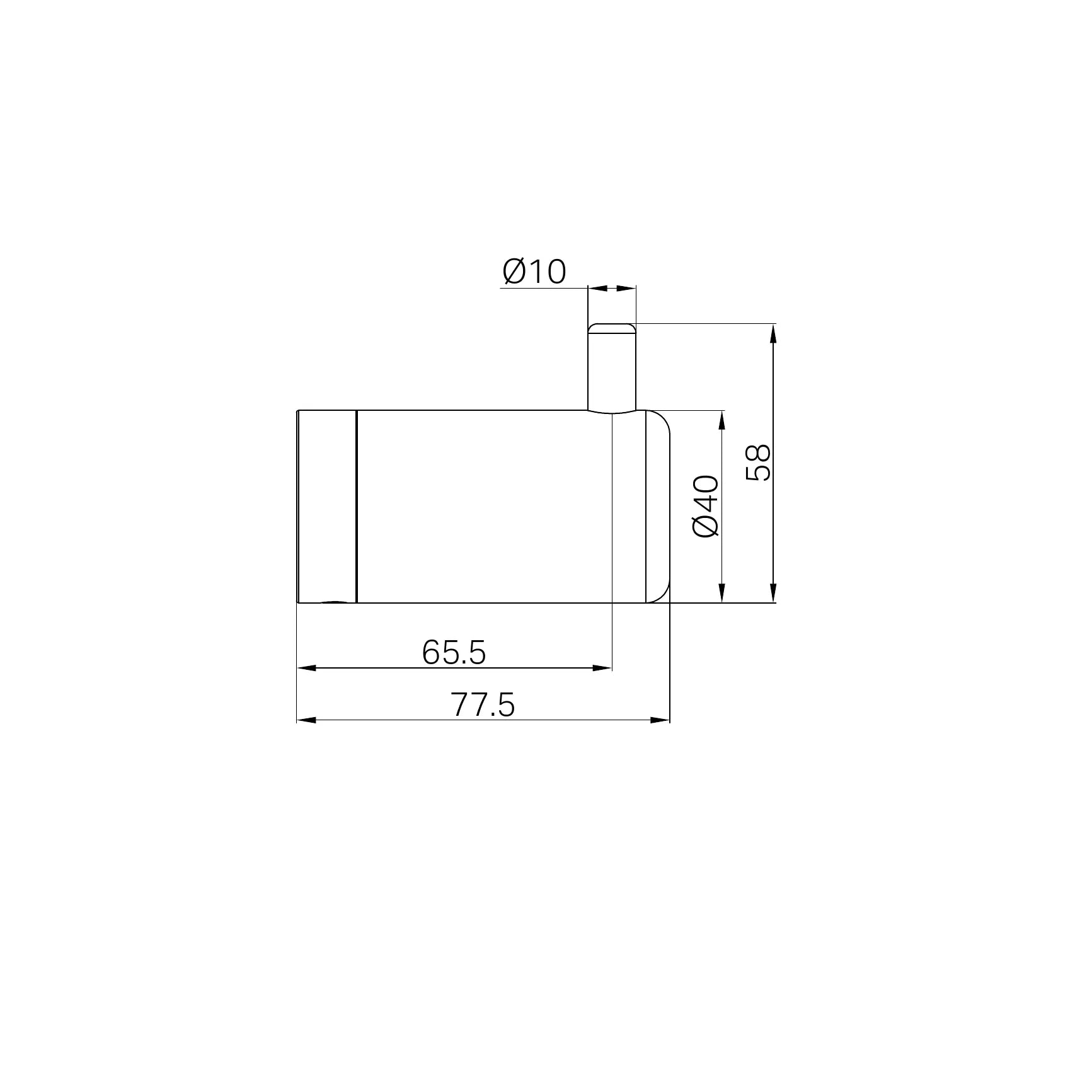Mecca Care 25mm Wall Hook