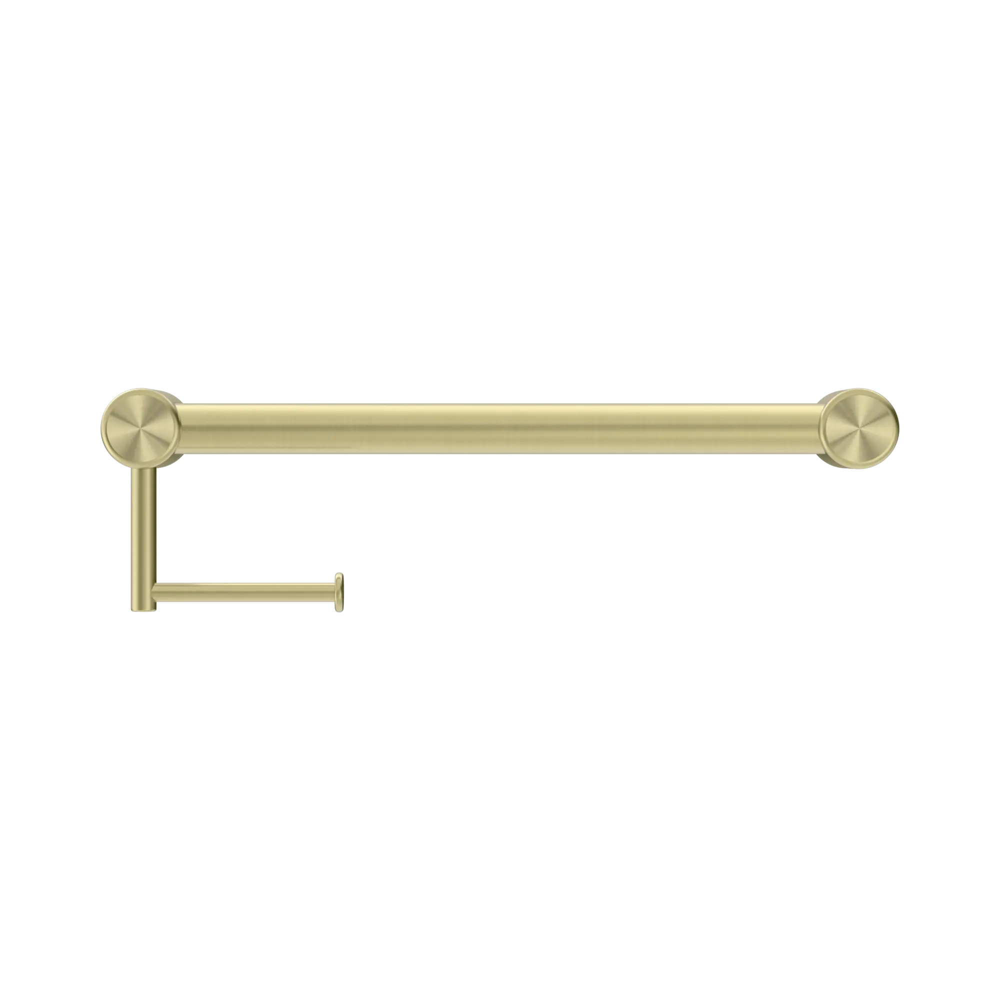 Mecca Care 32mm Grab Rail With Toilet Roll Holder 450mm