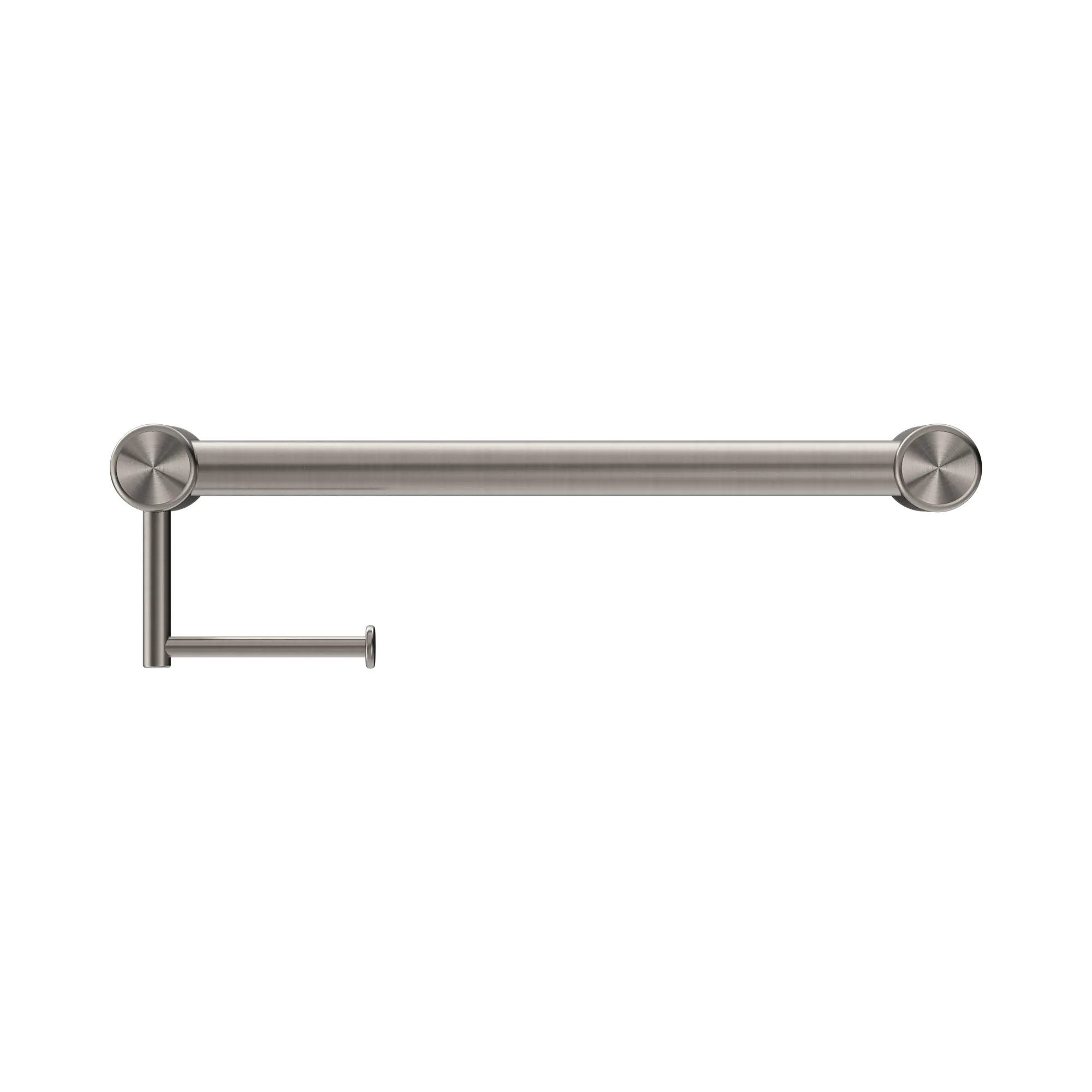 Mecca Care 32mm Grab Rail With Toilet Roll Holder 450mm