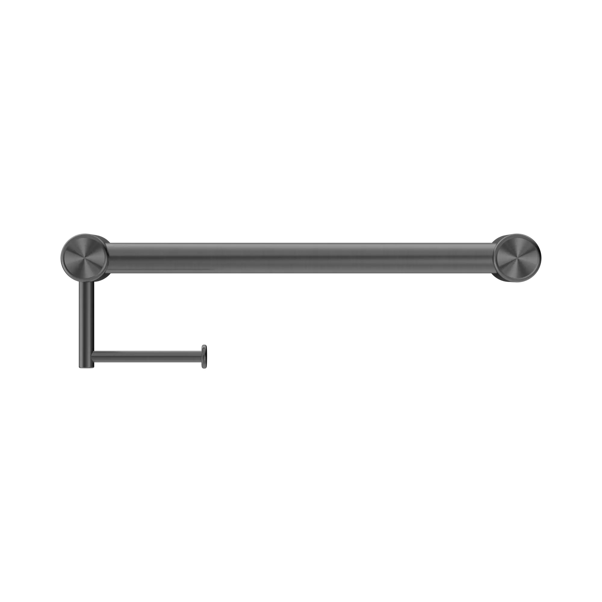Mecca Care 32mm Grab Rail With Toilet Roll Holder 450mm