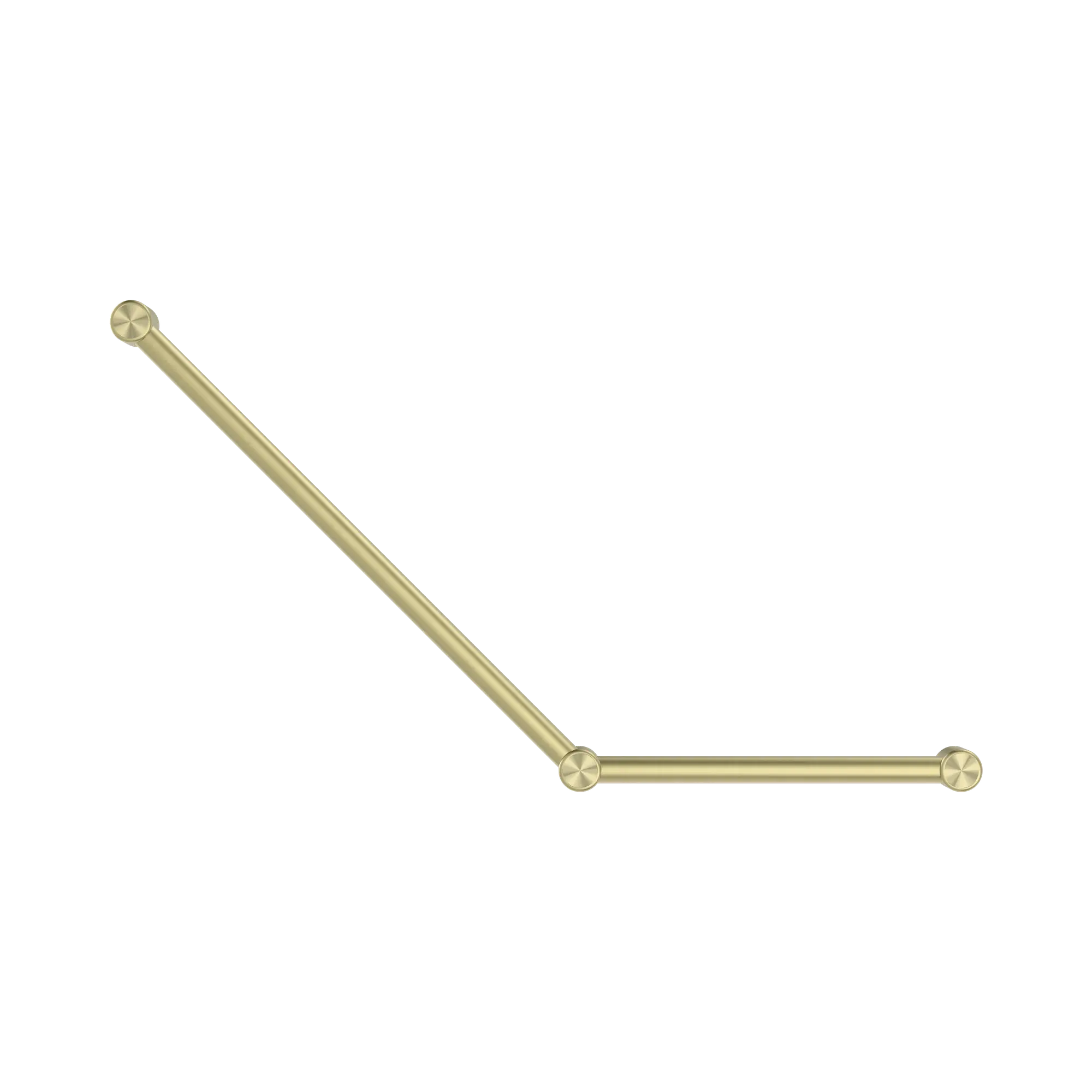 Mecca Care 32mm Ambulant Toilet Grab Rail 45 Degree 750X450mm