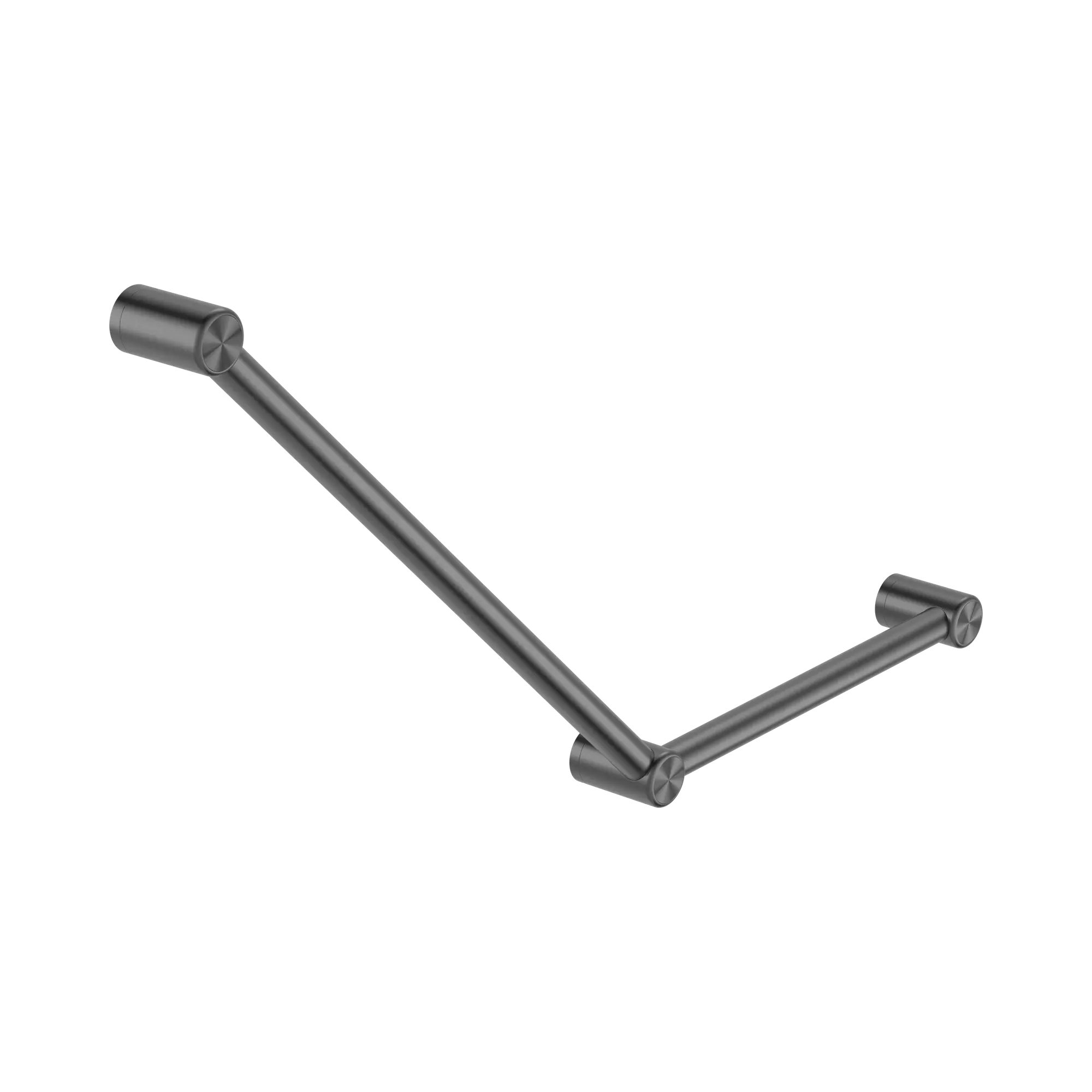 Mecca Care 32mm Ambulant Toilet Grab Rail 45 Degree 750X450mm