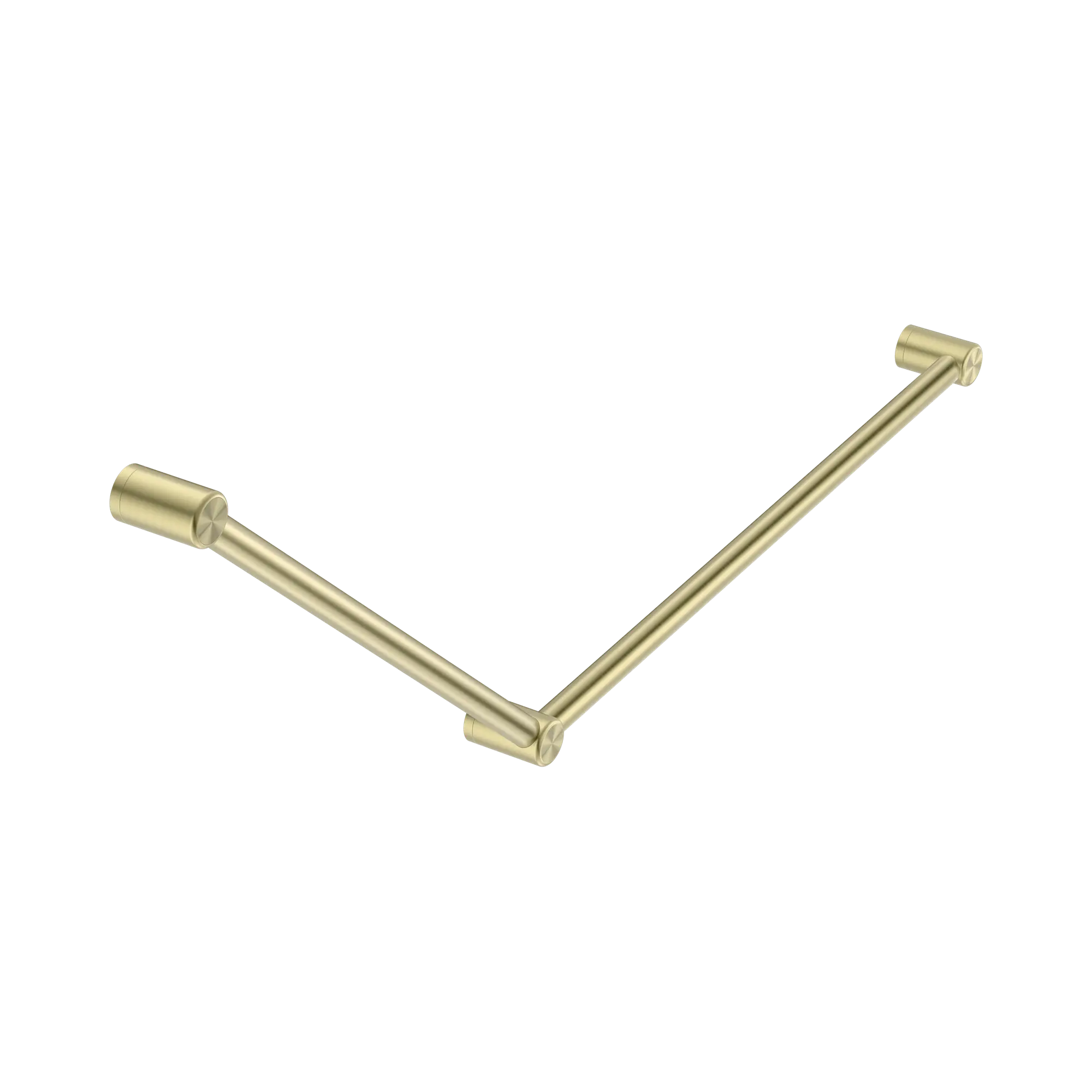 Mecca Care 32mm DDA Accessible Toilet Grab Rail Set 45 Degree 750X900mm