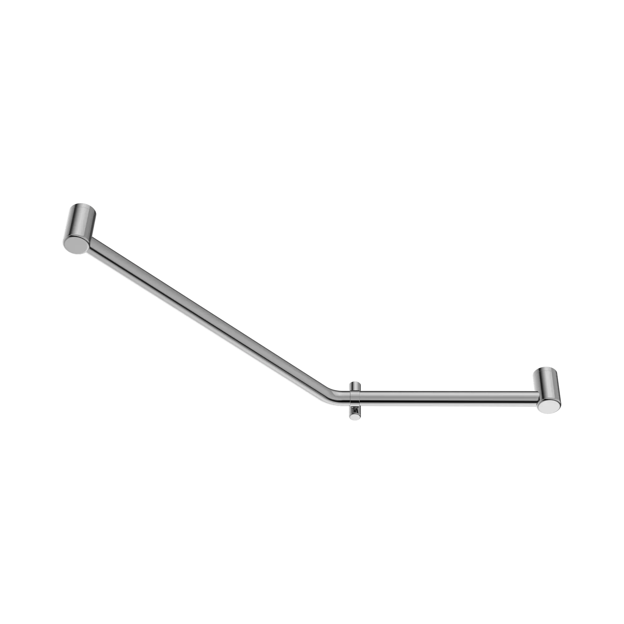 Mecca Care 32mm Ambulant 45 Degree Bent Tube Grab Rail 450X650mm