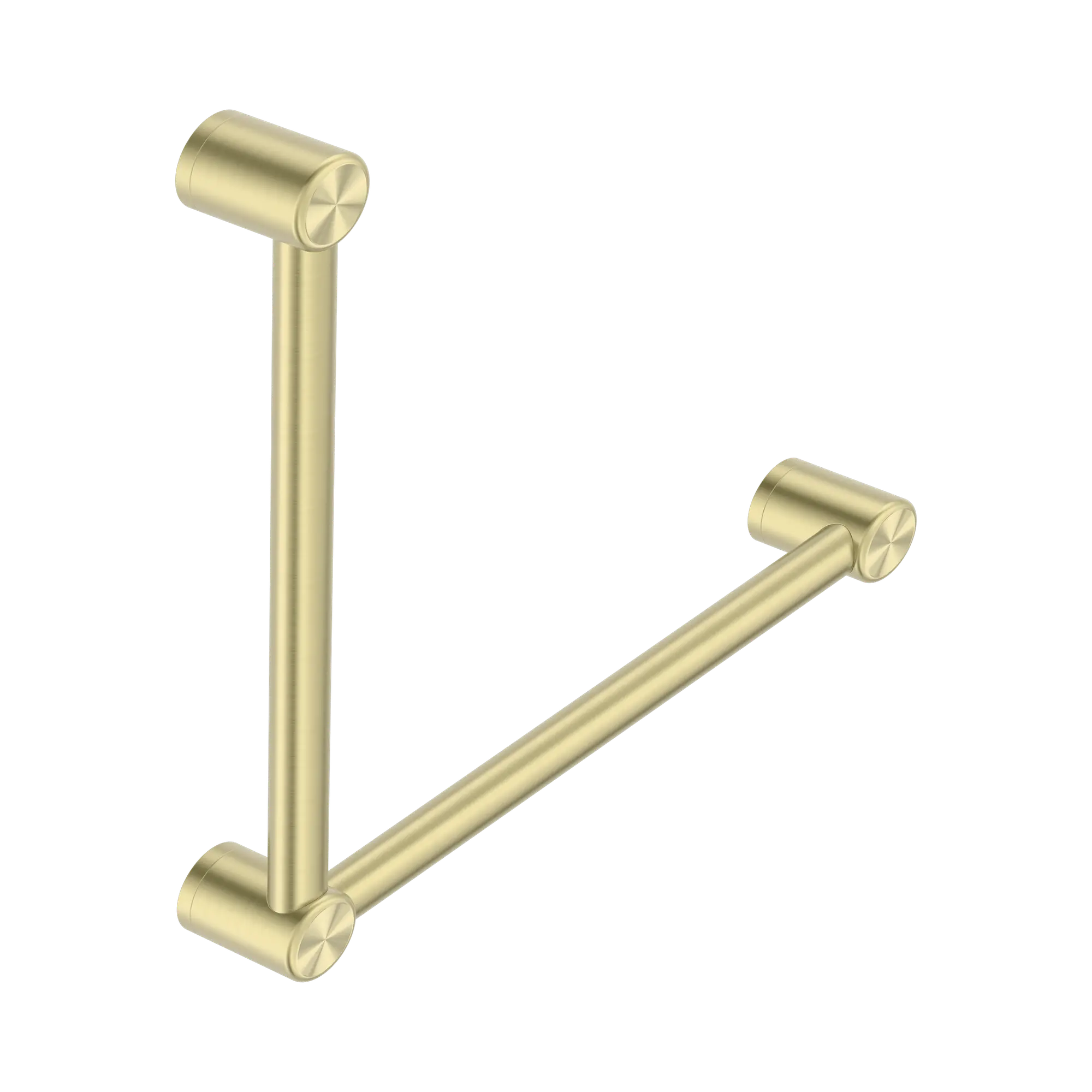 Mecca Care 32mm Ambulant Toilet Grab Rail 90 Degree 450X450mm