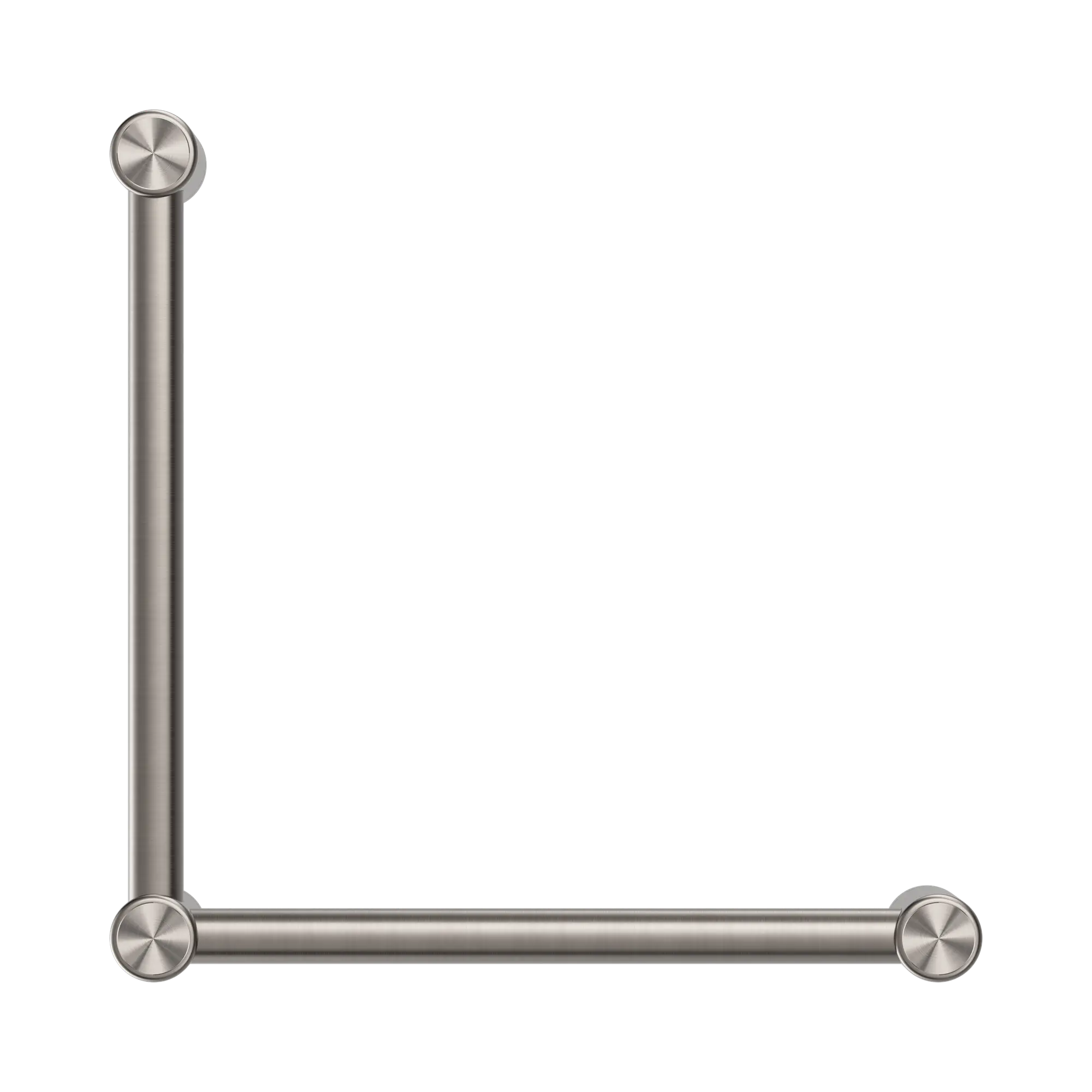 Mecca Care 32mm Ambulant Toilet Grab Rail 90 Degree 450X450mm