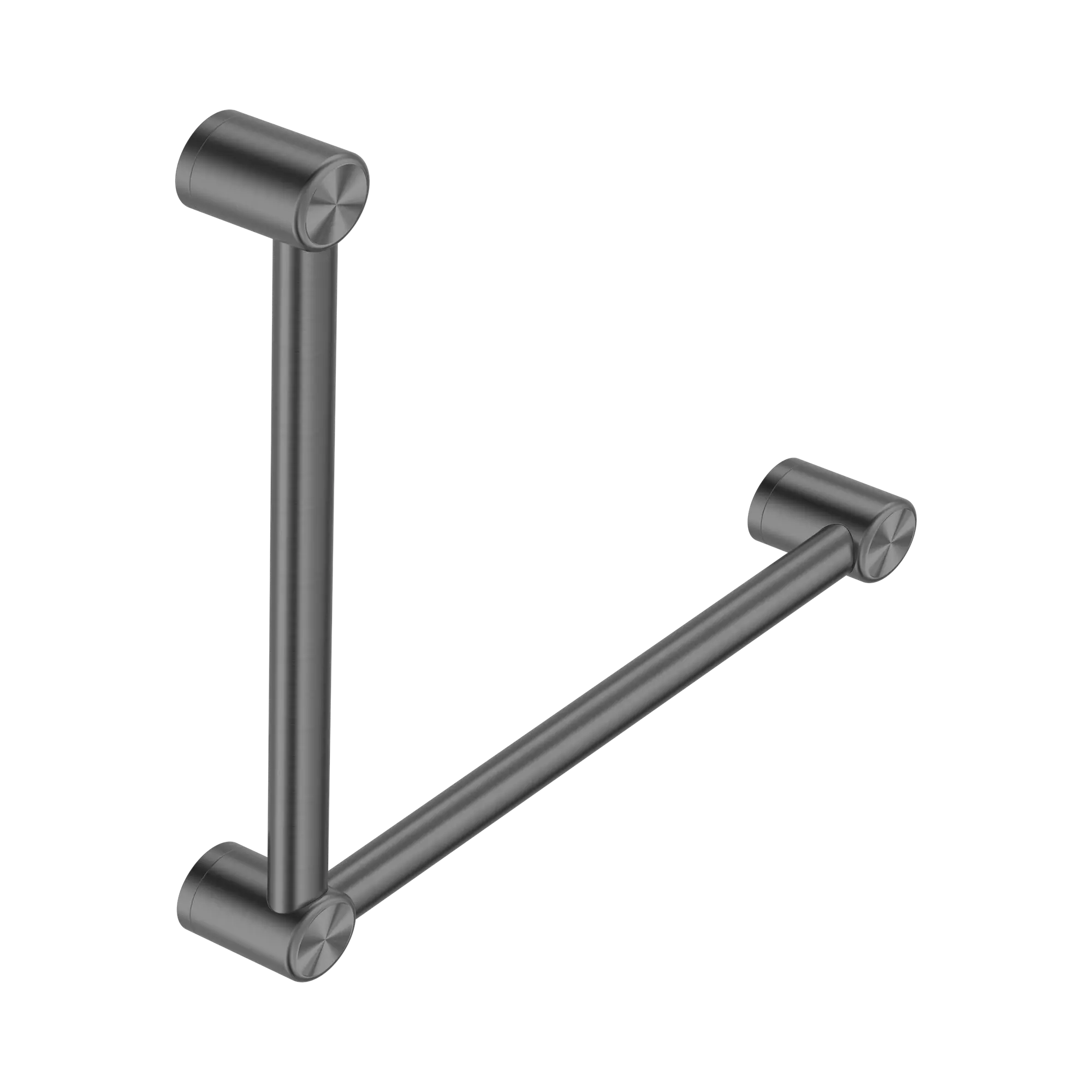 Mecca Care 32mm Ambulant Toilet Grab Rail 90 Degree 450X450mm