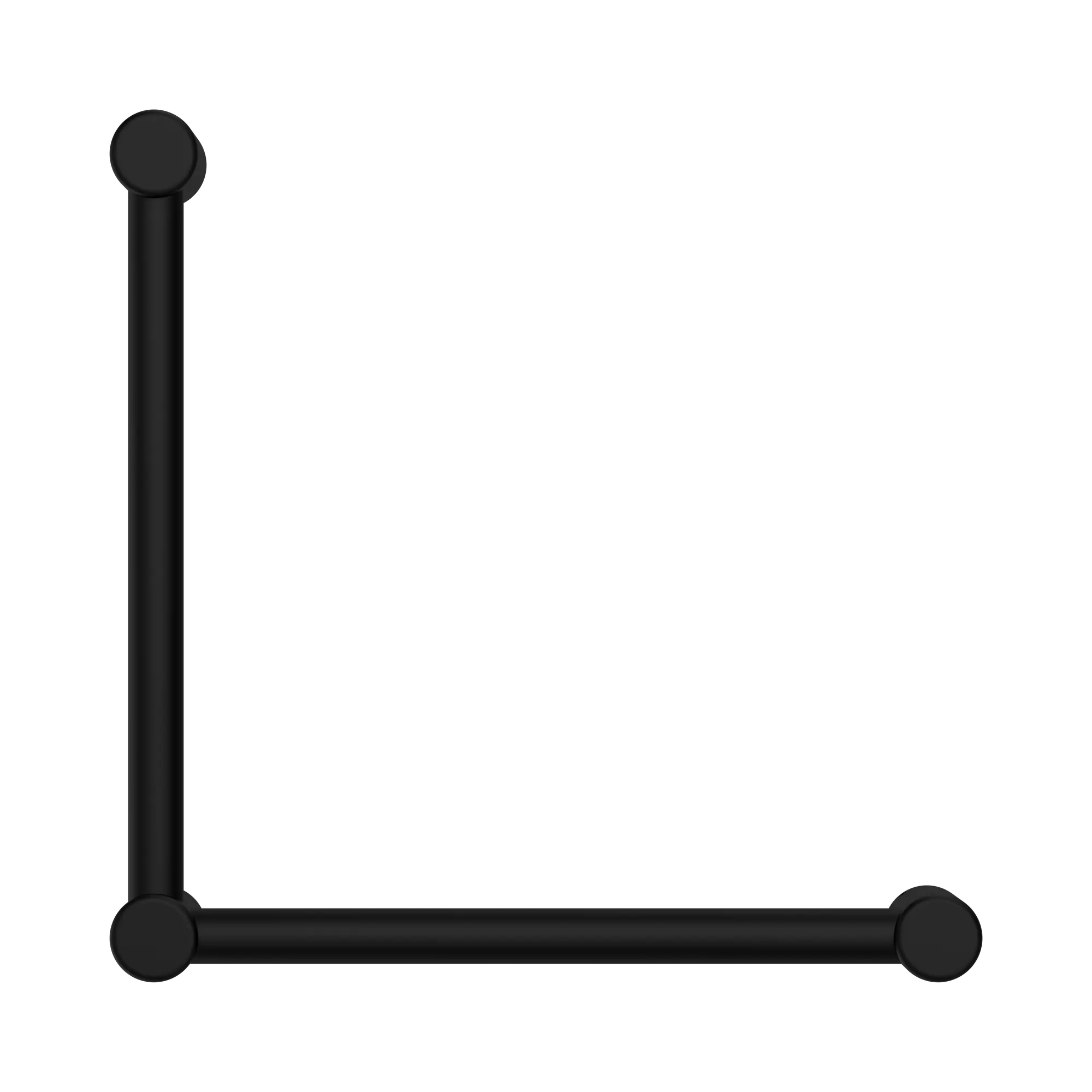 Mecca Care 32mm Ambulant Toilet Grab Rail 90 Degree 450X450mm