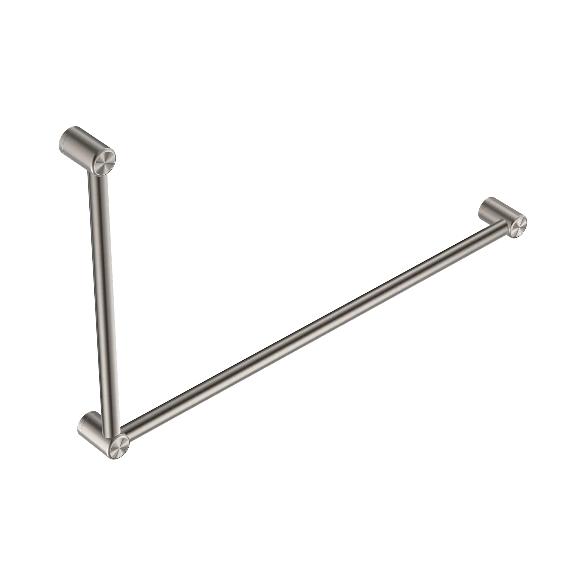 Mecca Care 32mm DDA Accessible Toilet Grab Rail Set 90 Degree 600X1000mm