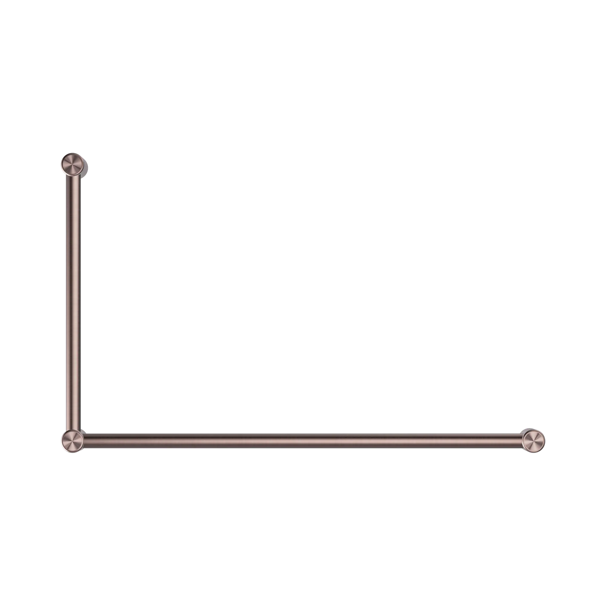 Mecca Care 32mm DDA Accessible Toilet Grab Rail Set 90 Degree 600X1000mm