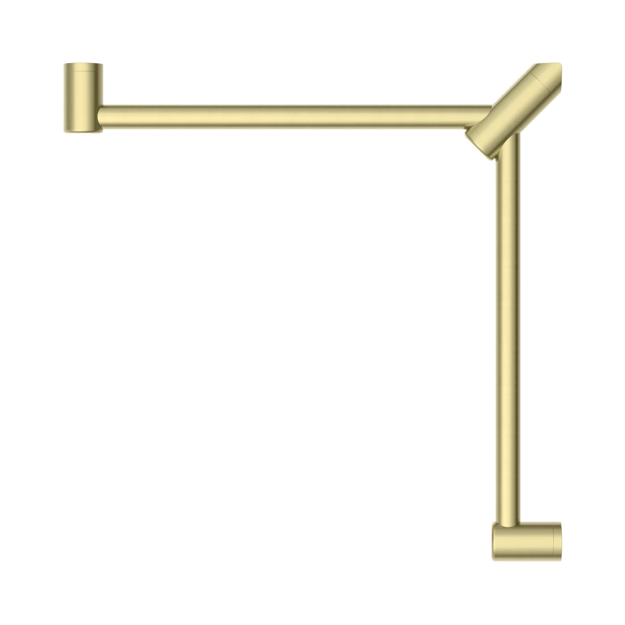 Mecca Care 32mm Wrap Around Corner Grab Rail 600X600mm
