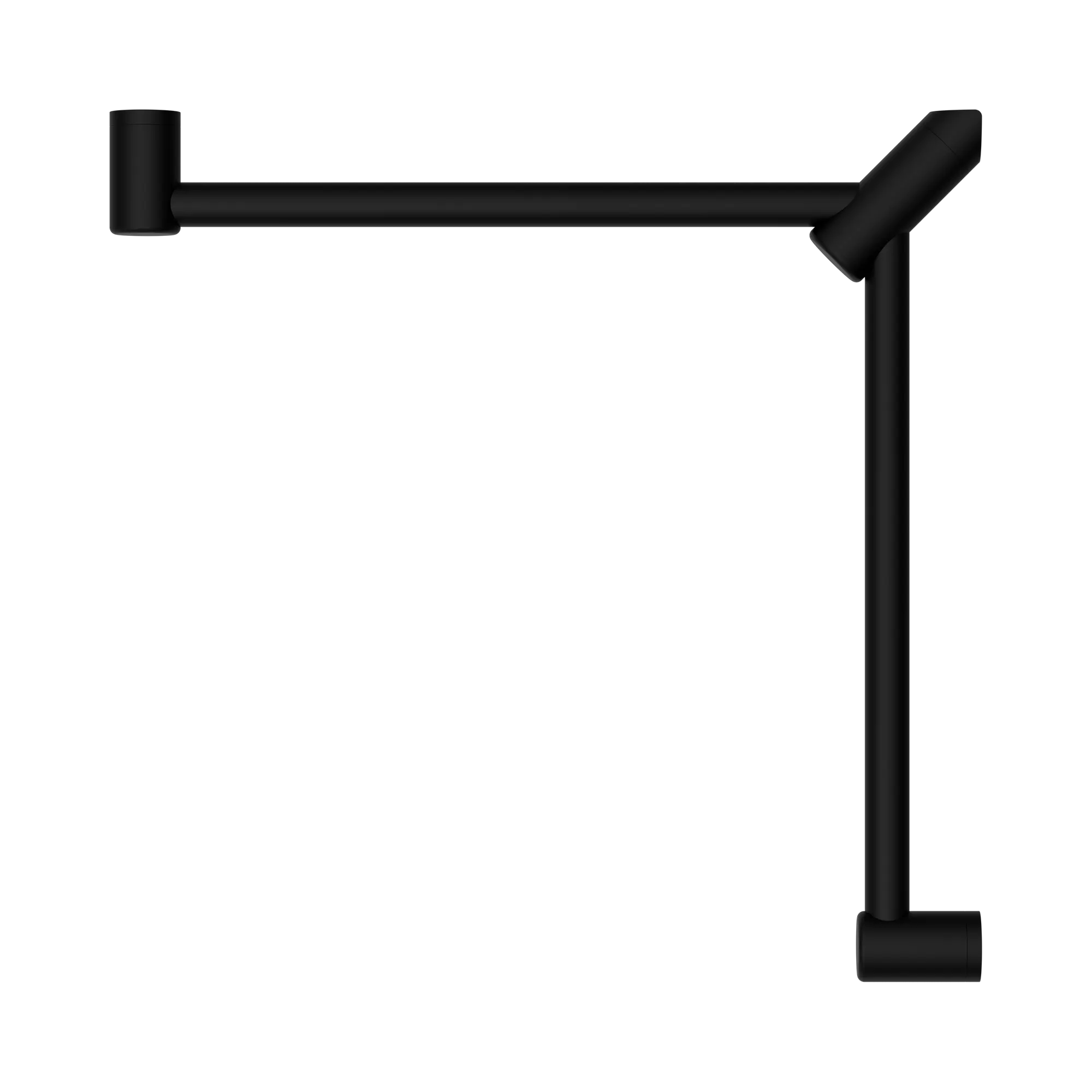 Mecca Care 32mm Wrap Around Corner Grab Rail 600X600mm