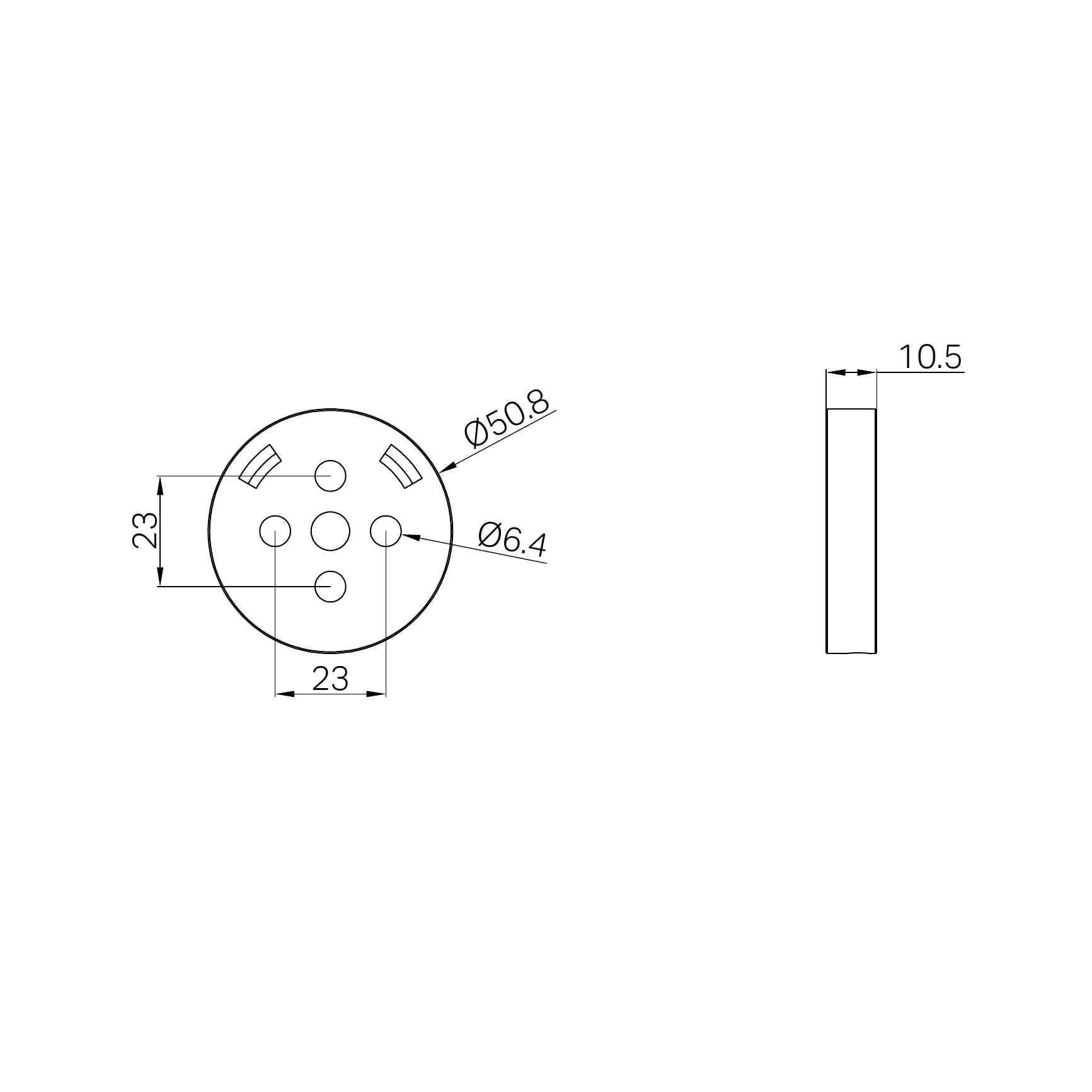 Wall Bracket For Mecca Care 32mm Grab Rail