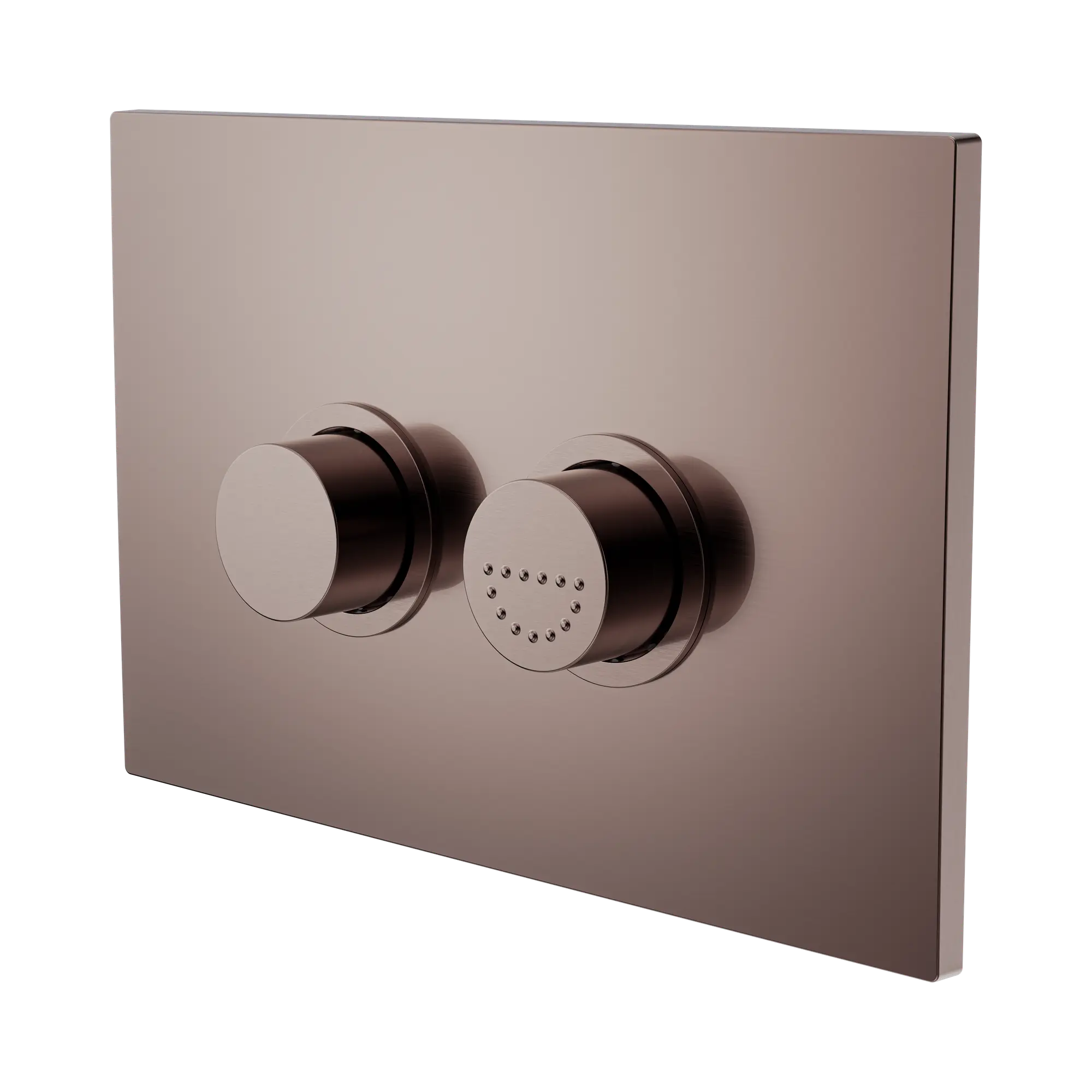 Mecca Care Raised Disabled Care Pneumatic Flush Buttons Plate DDA Accessible Toilet Compliant